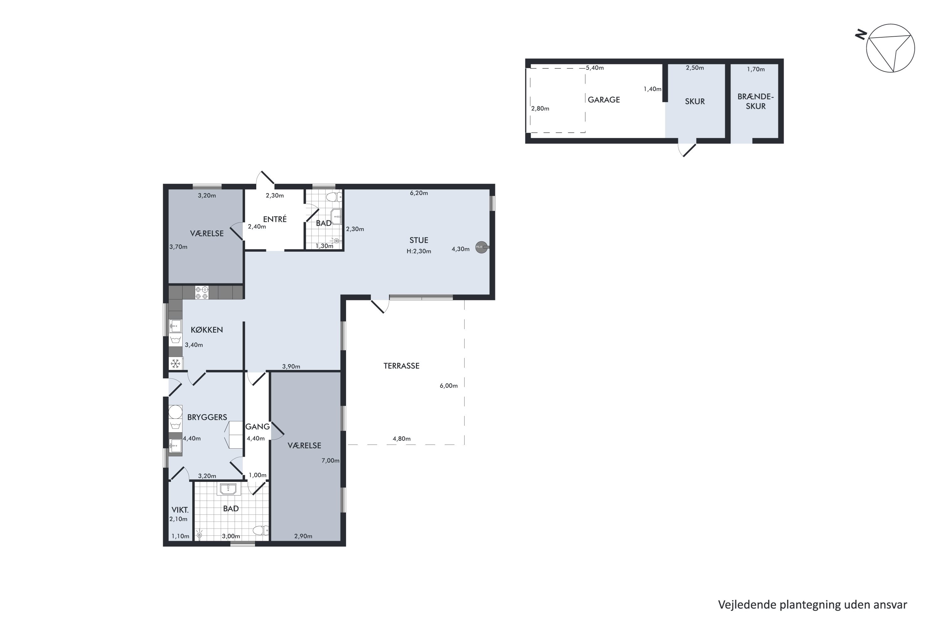Plantegninger billede af Danzigmannvej 2A, Østerby, 9940 Læsø