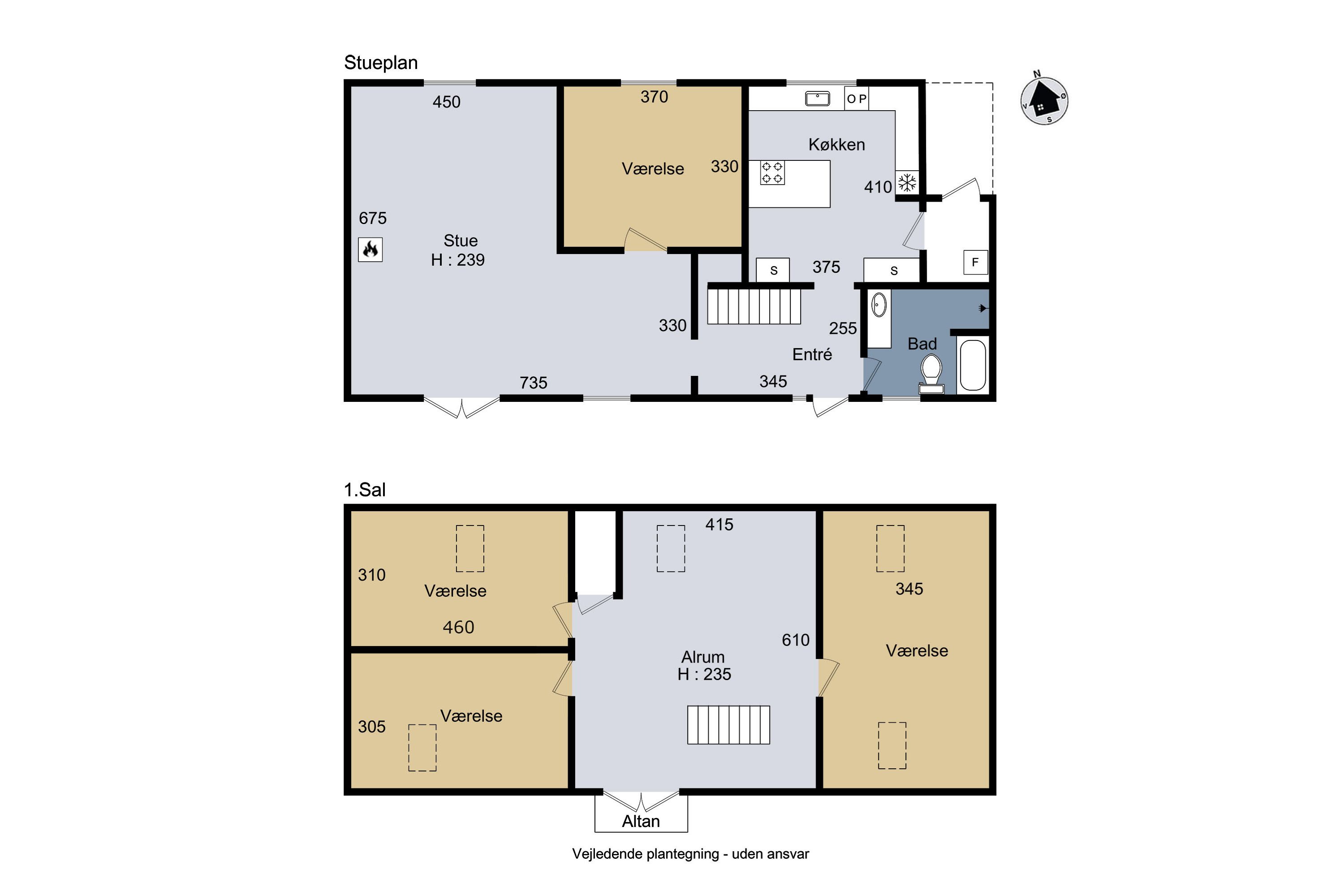 Plantegninger billede af Ubberup Bygade 4, 4400 Kalundborg