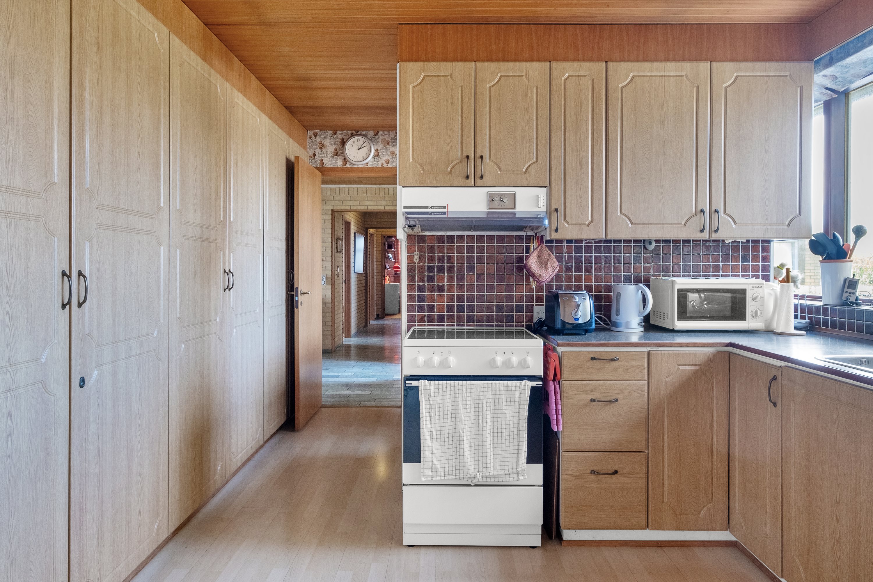 Fremhævet køkken billede i fuldskærmstilstand. Billede af Skæring Strandvej 34, 8250 Egå