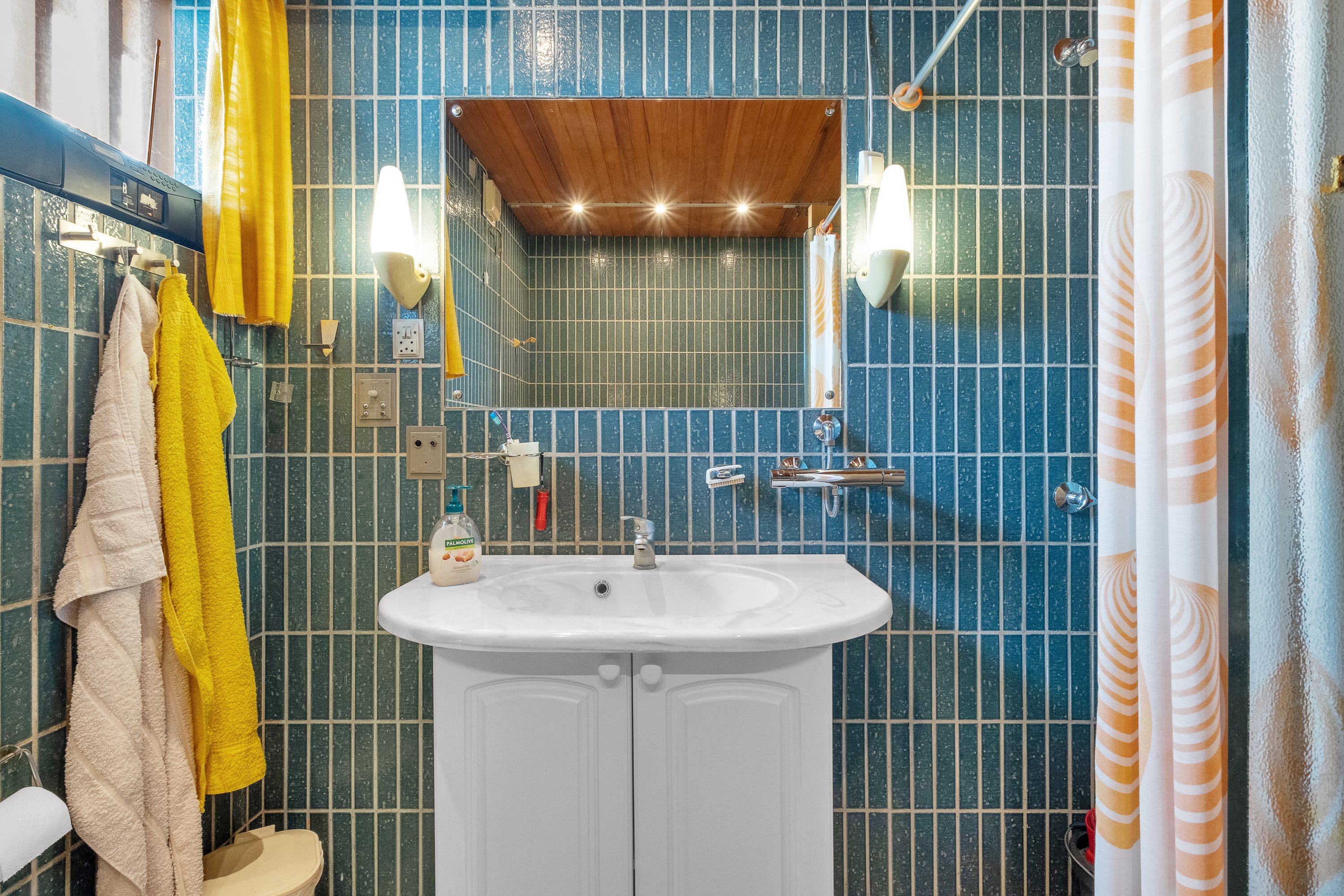 Fremhævet badeværelse billede i fuldskærmstilstand. Billede af Skæring Strandvej 34, 8250 Egå