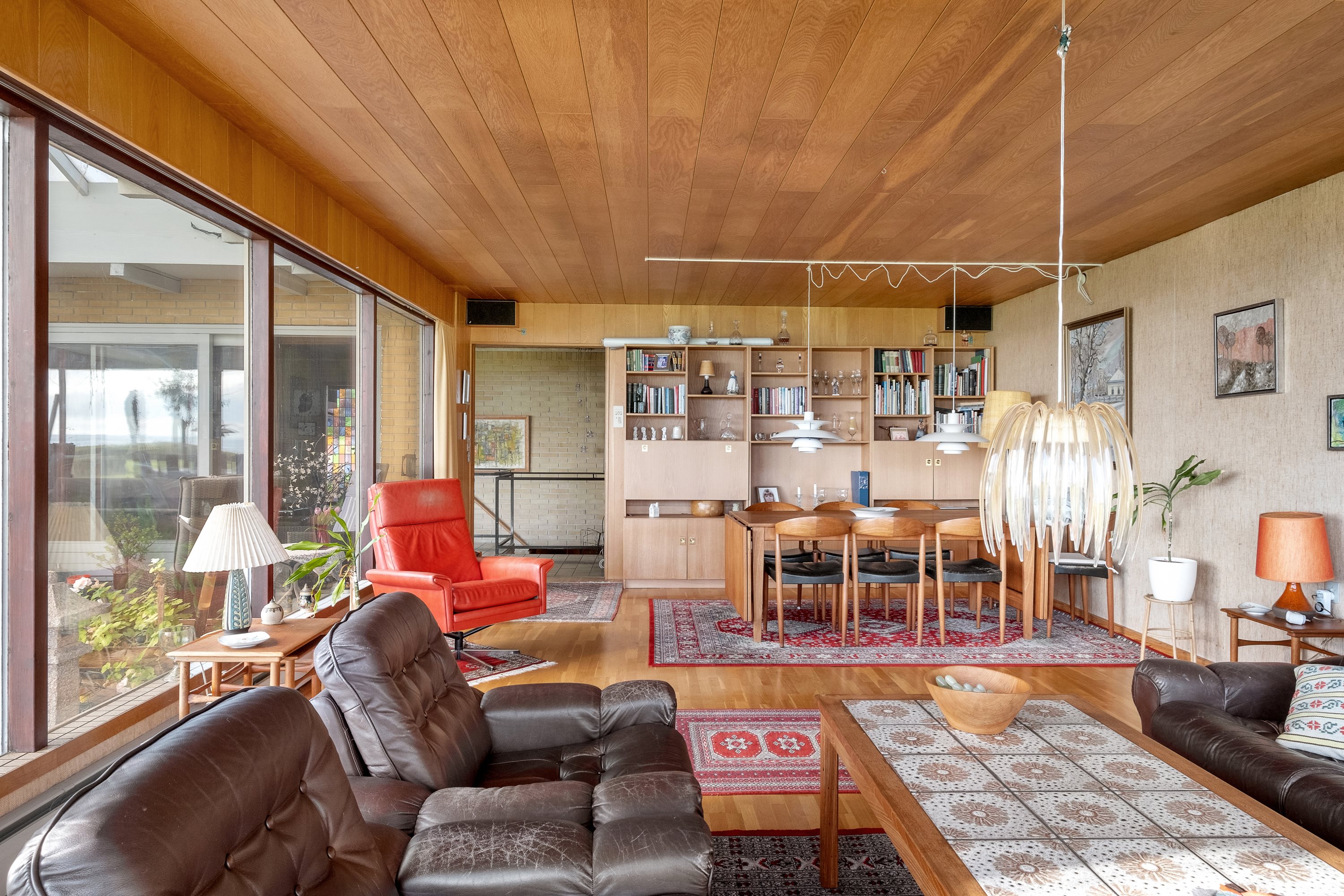 Fremhævet stue billede i fuldskærmstilstand. Billede af Skæring Strandvej 34, 8250 Egå