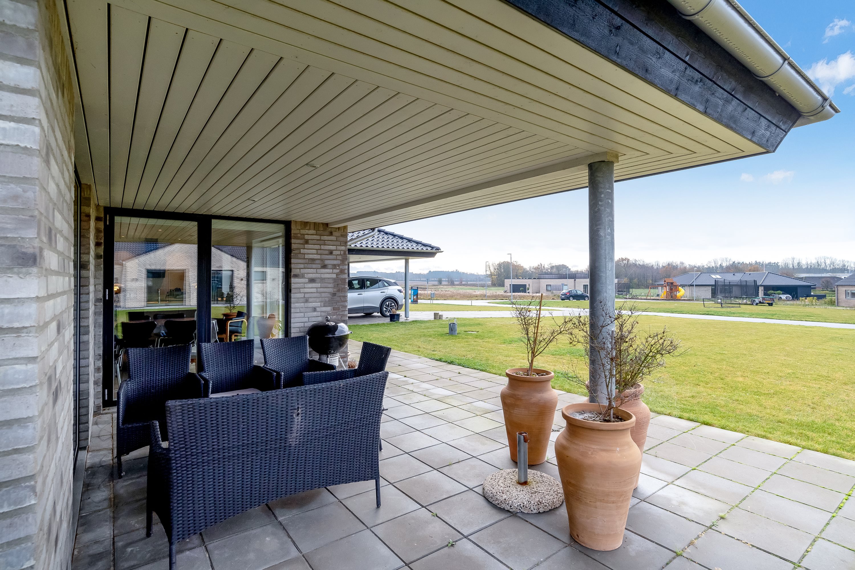 Miniaturebillede 2: terrasse. Billede af Engholmgård 28, Tvis, 7500 Holstebro