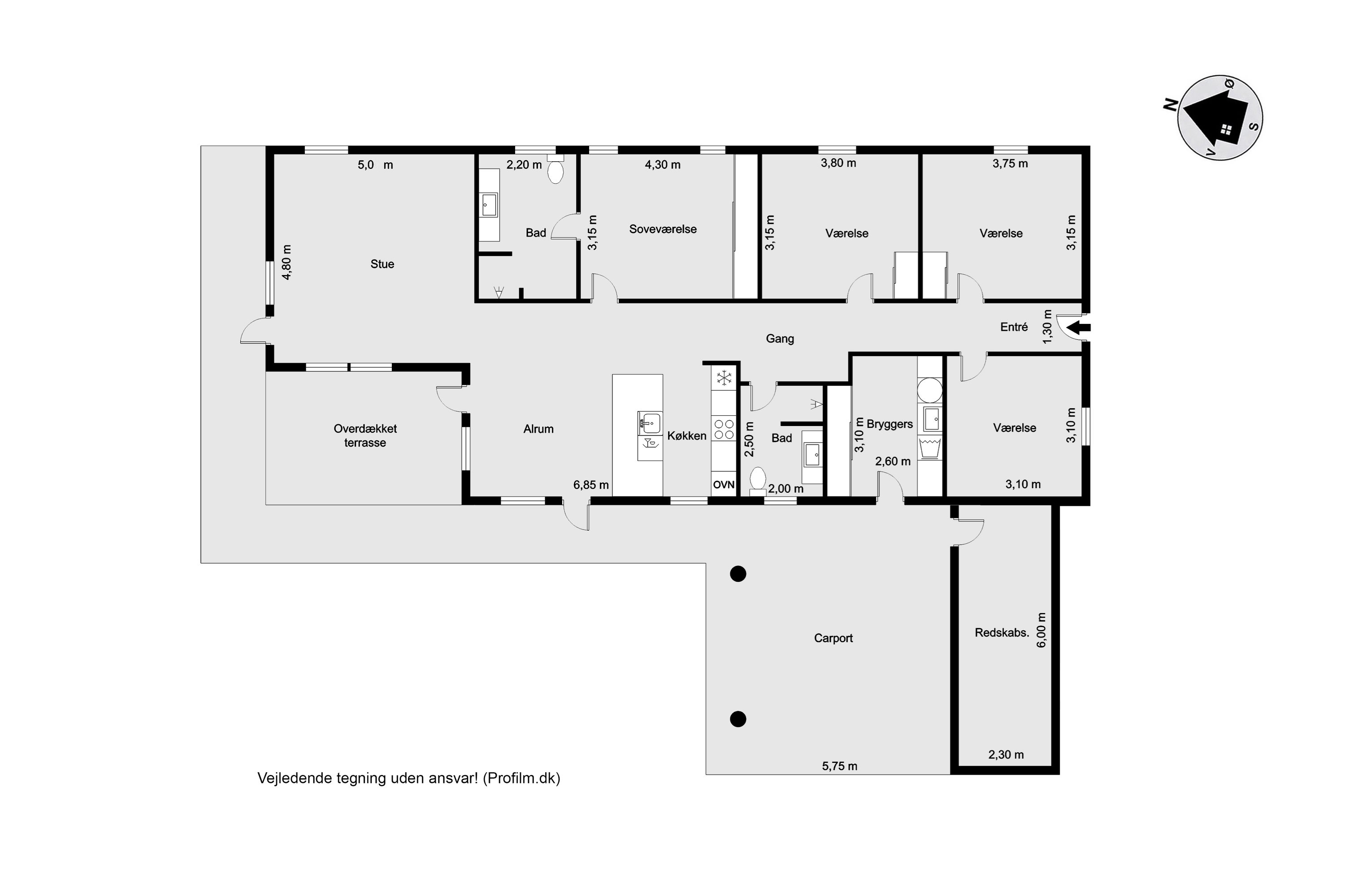 Plantegninger billede af Engholmgård 28, Tvis, 7500 Holstebro
