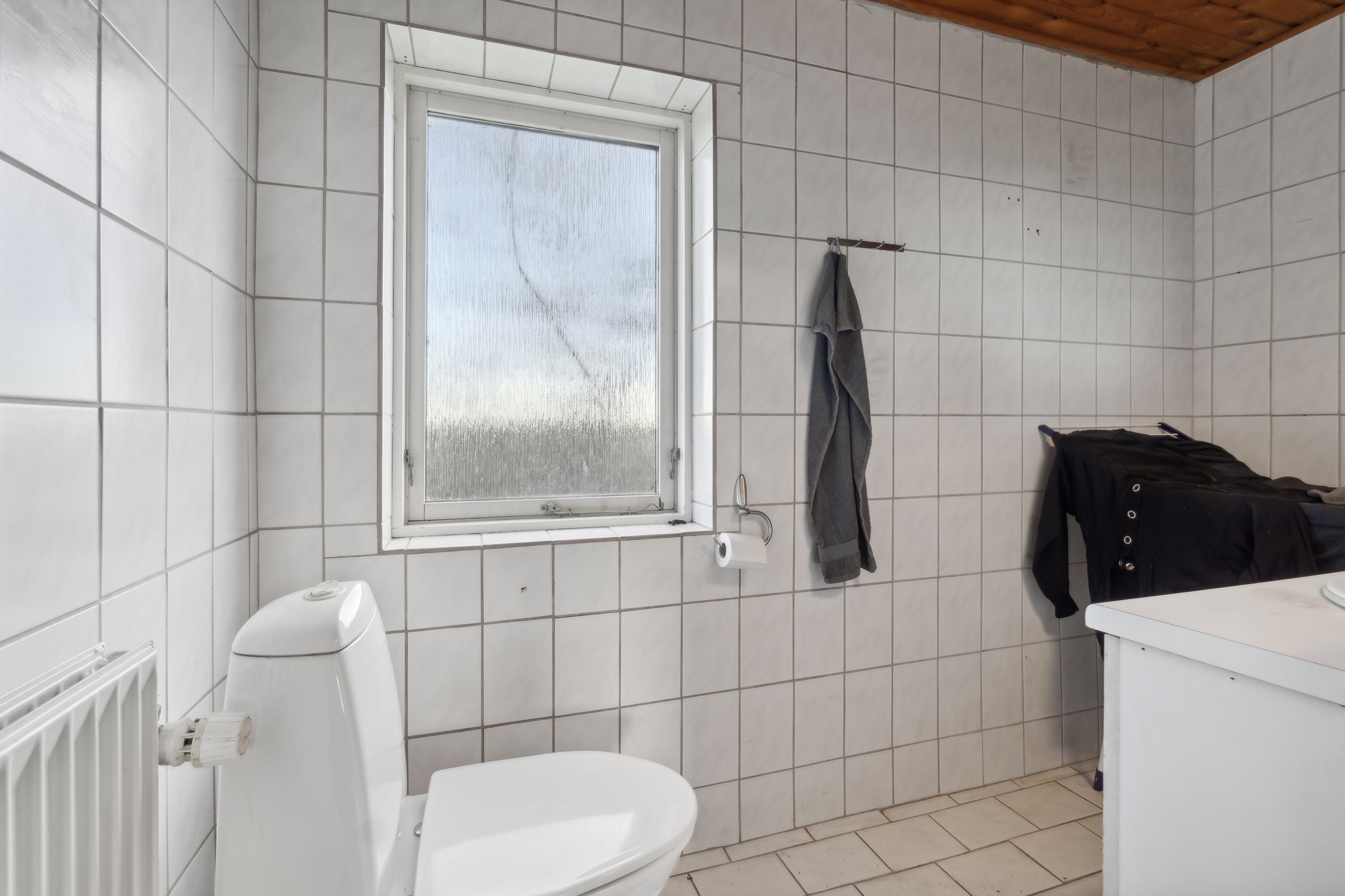 Fremhævet badeværelse billede i fuldskærmstilstand. Billede af Snedstedvej 110, 7752 Snedsted