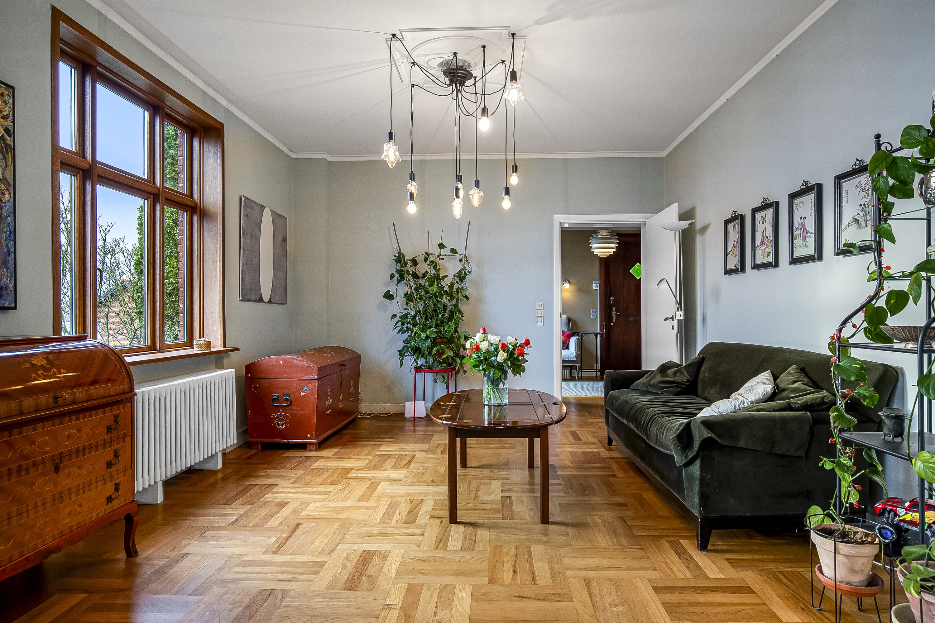 Fremhævet stue billede i fuldskærmstilstand. Billede af Gl. Strandvej 10, Kolding, 6000 Kolding