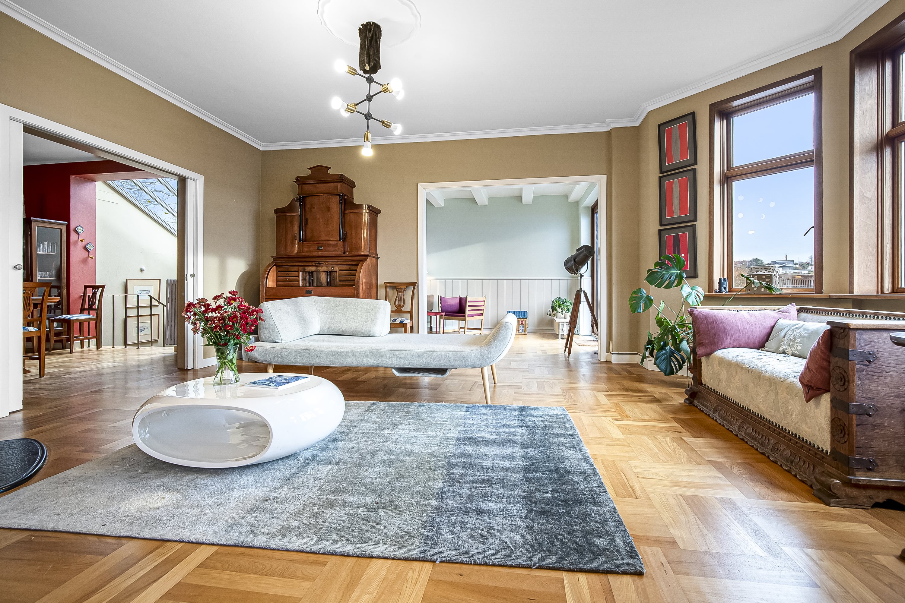 Fremhævet stue billede i fuldskærmstilstand. Billede af Gl. Strandvej 10, Kolding, 6000 Kolding