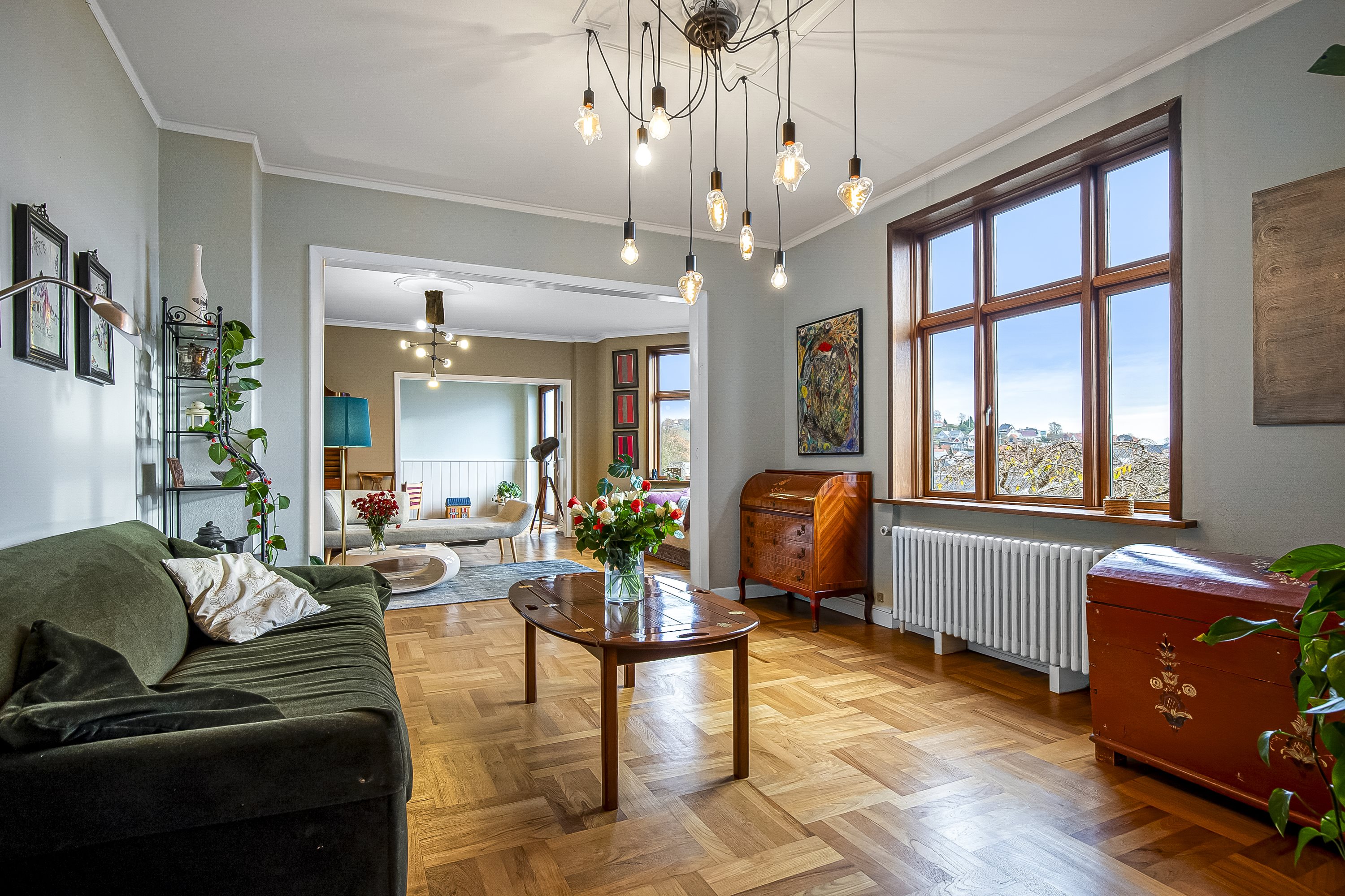 Fremhævet stue billede i fuldskærmstilstand. Billede af Gl. Strandvej 10, Kolding, 6000 Kolding