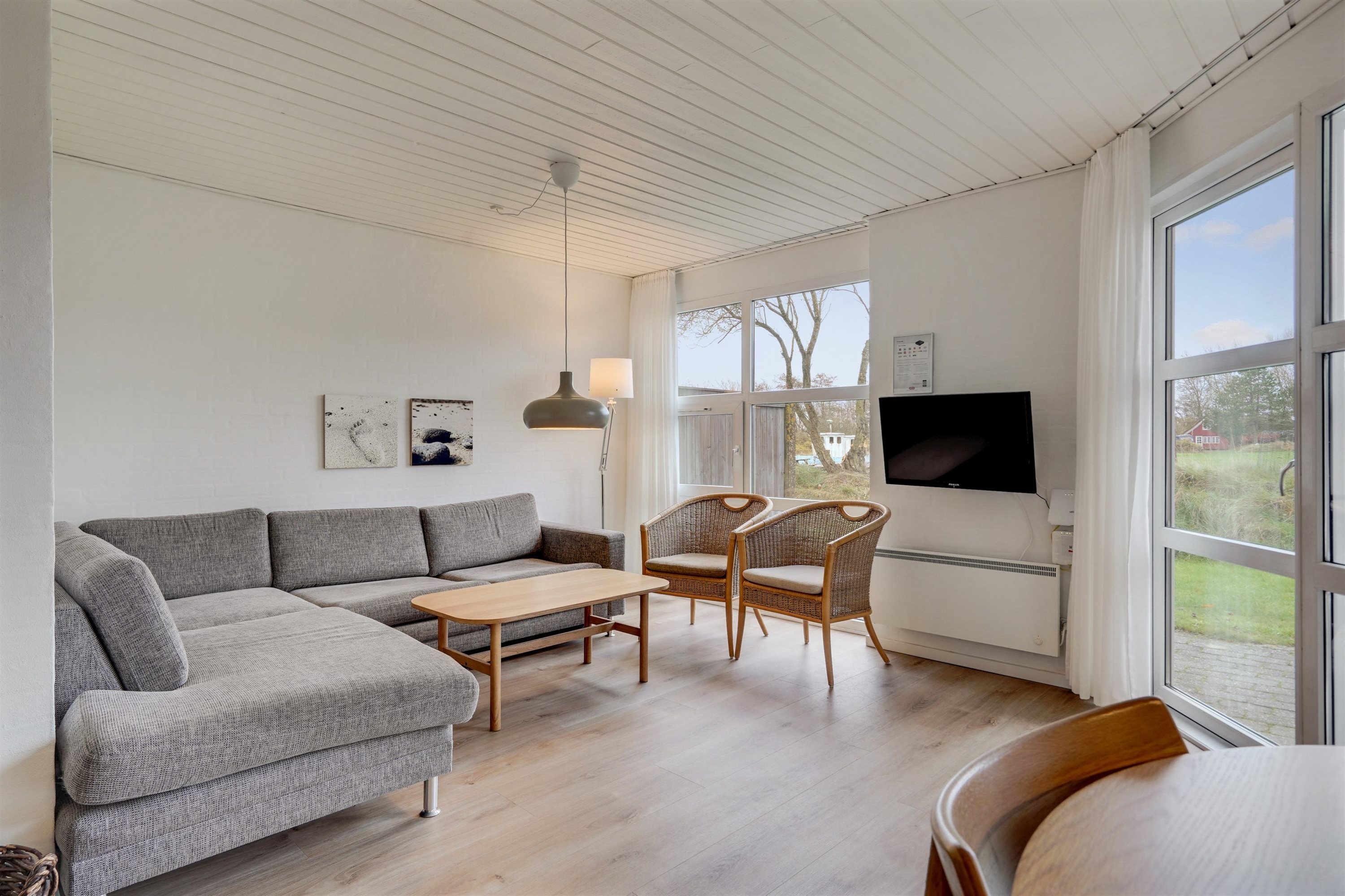 Fremhævet stue billede i fuldskærmstilstand. Billede af Hovej 4A, 55., 6857 Blåvand