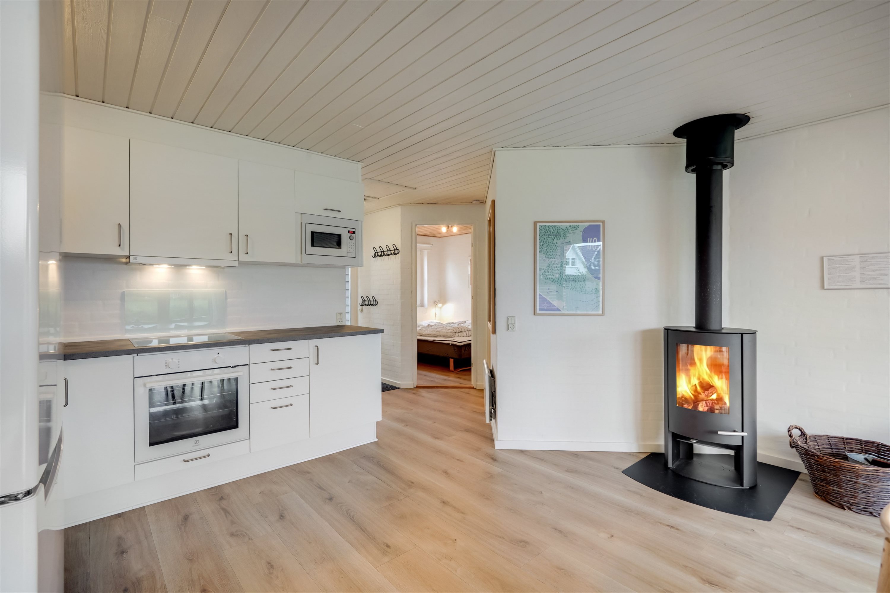 Fremhævet køkken billede i fuldskærmstilstand. Billede af Hovej 4A, 55., 6857 Blåvand