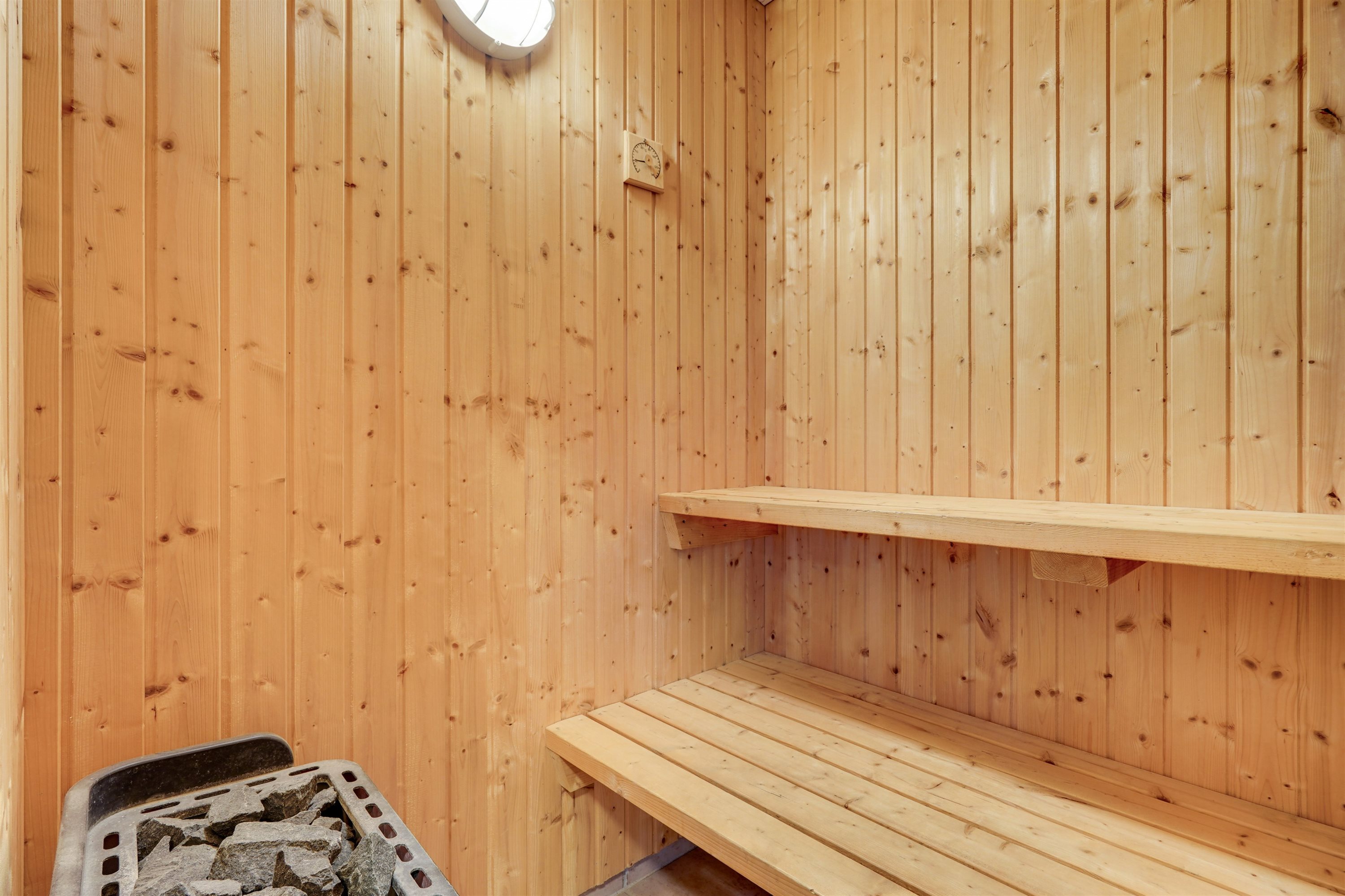 Fremhævet sauna billede i fuldskærmstilstand. Billede af Hovej 4A, 55., 6857 Blåvand