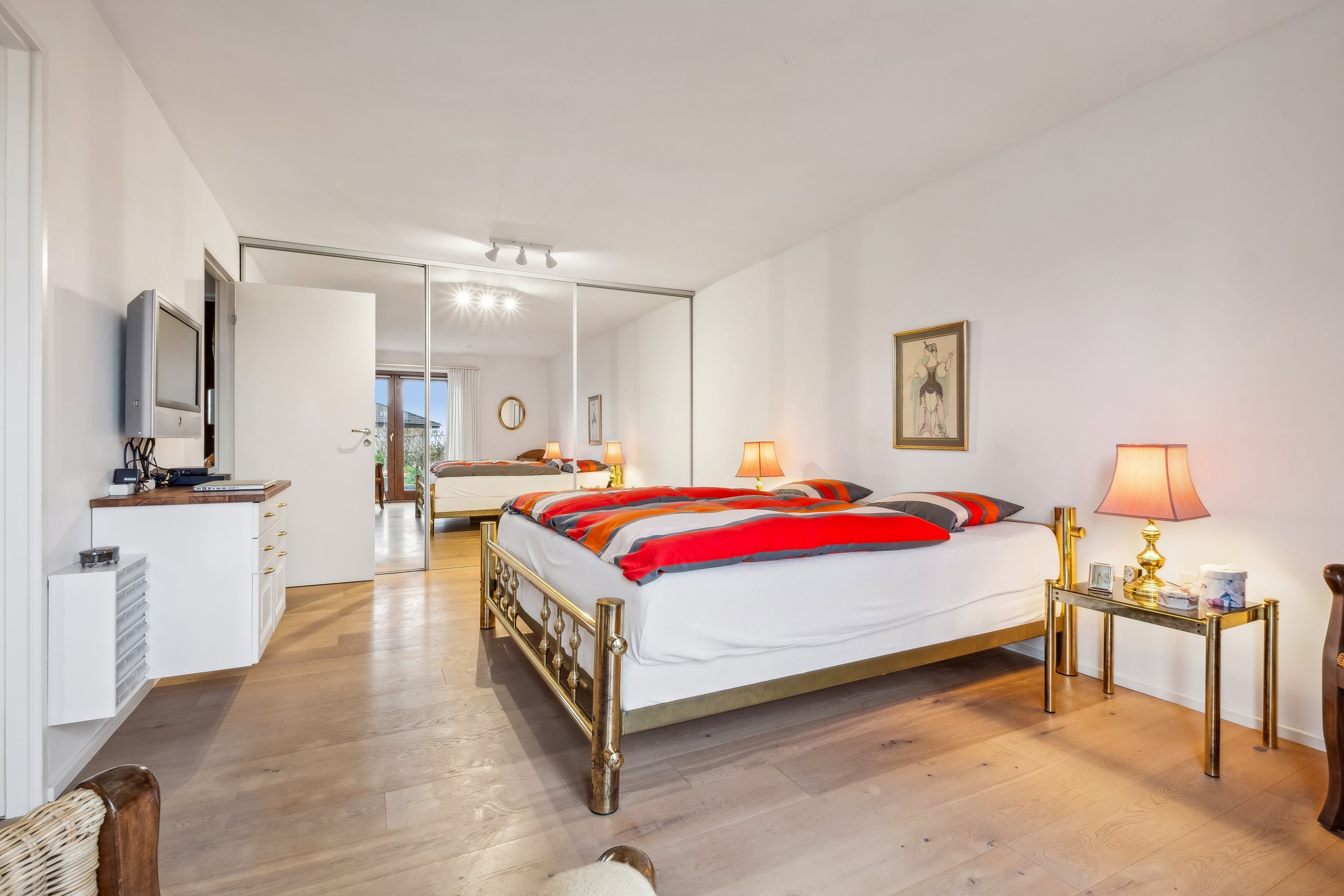 Fremhævet soveværelse billede i fuldskærmstilstand. Billede af Fjordblik 13, Klakring, 7130 Juelsminde