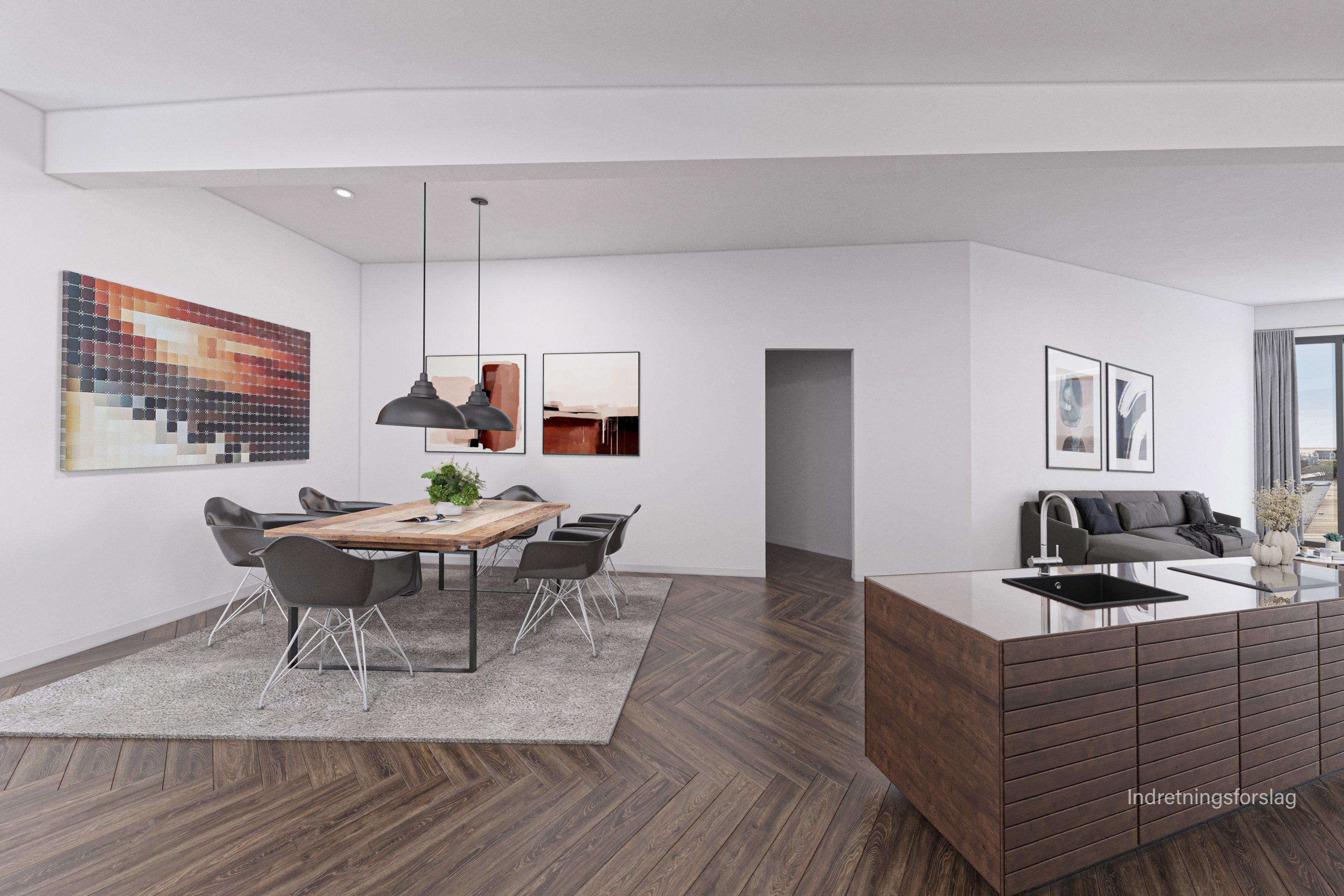 Fremhævet  billede i fuldskærmstilstand. Billede af Store Torv 2D, 2. 6., 7700 Thisted