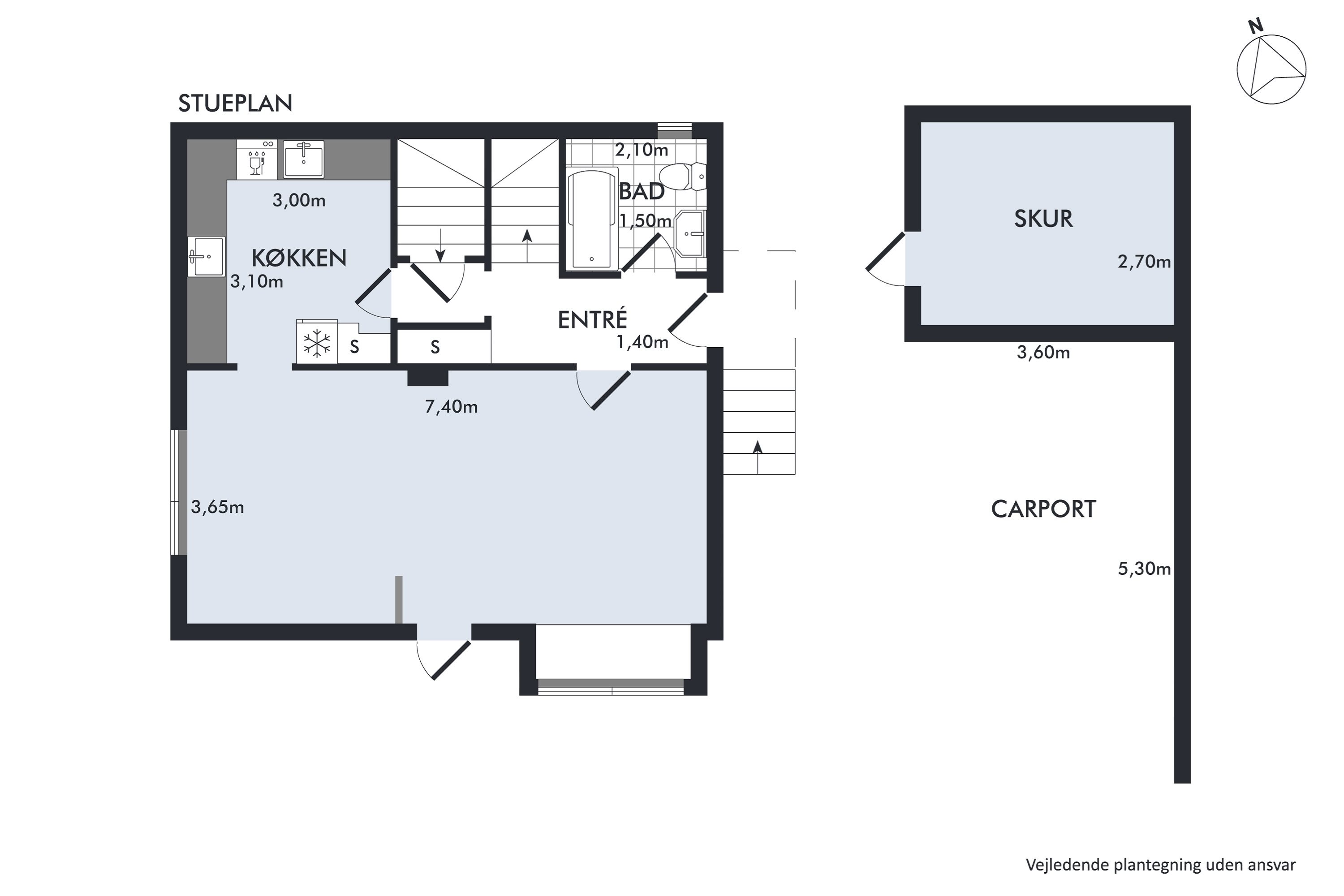 Plantegninger billede af Huldbergs Alle 20, 2800 Kongens Lyngby