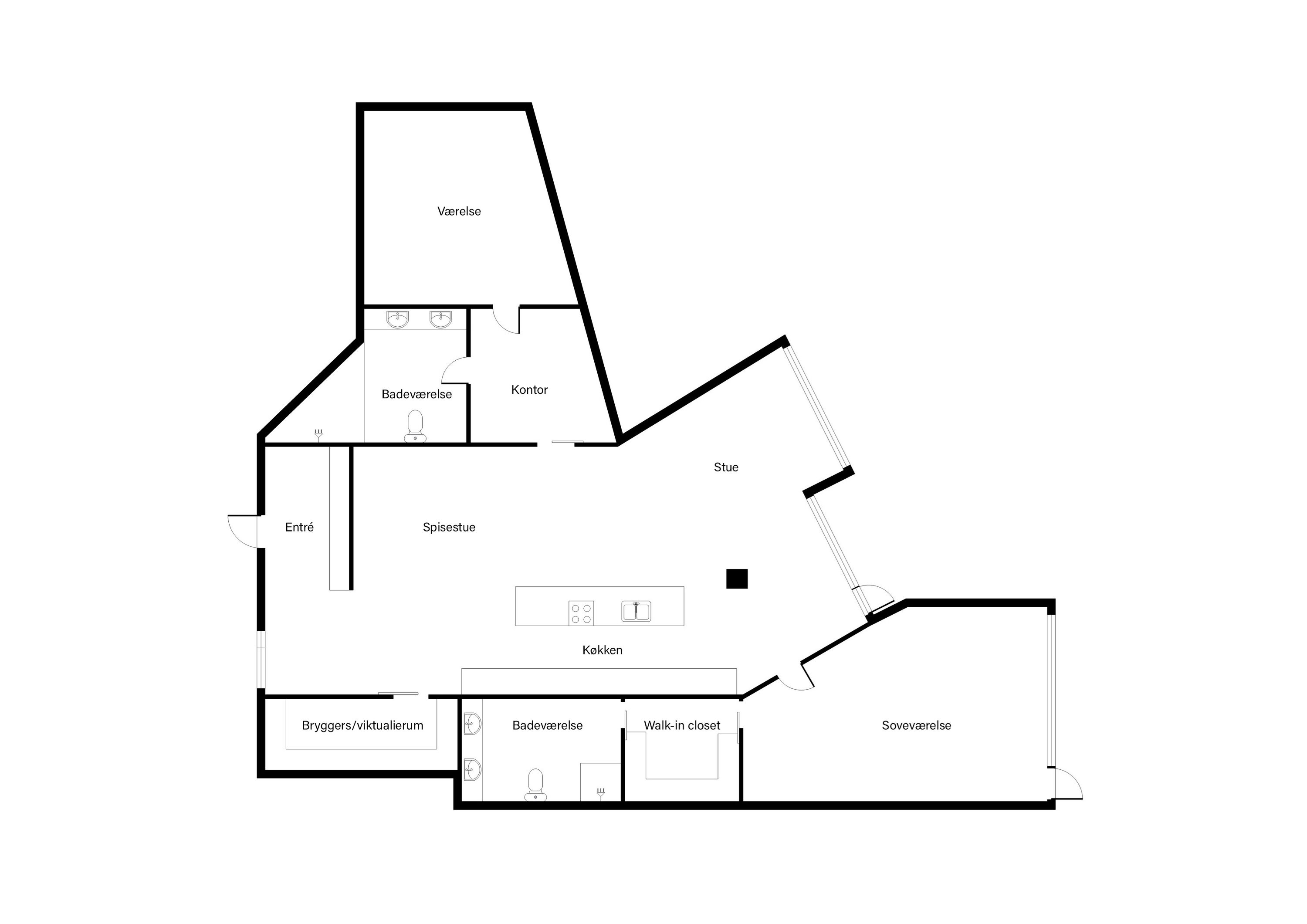 Plantegninger billede af Store Torv 2D, 2. 6., 7700 Thisted