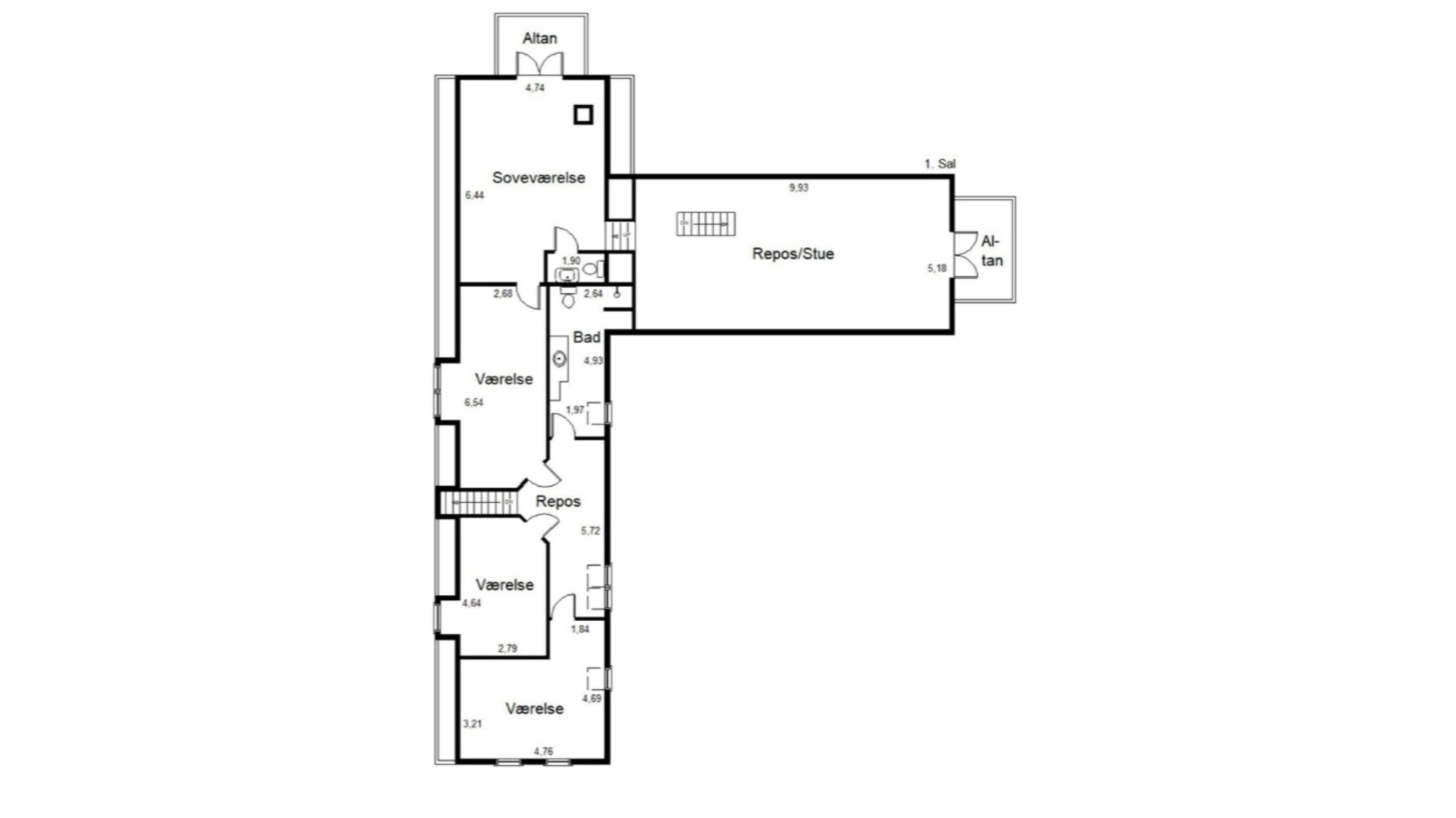 Plantegninger billede af Føltvedvej 12, Øster Hassing, 9362 Gandrup