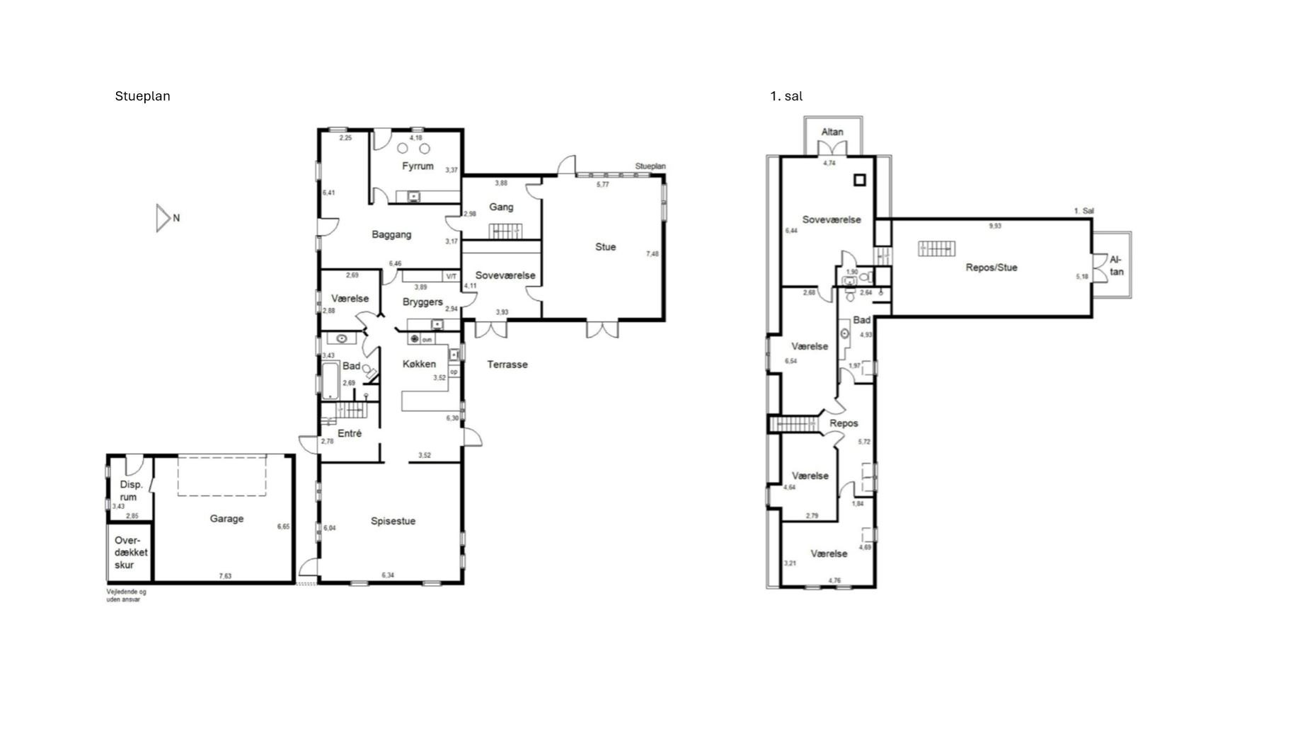 Plantegninger billede af Føltvedvej 12, Øster Hassing, 9362 Gandrup