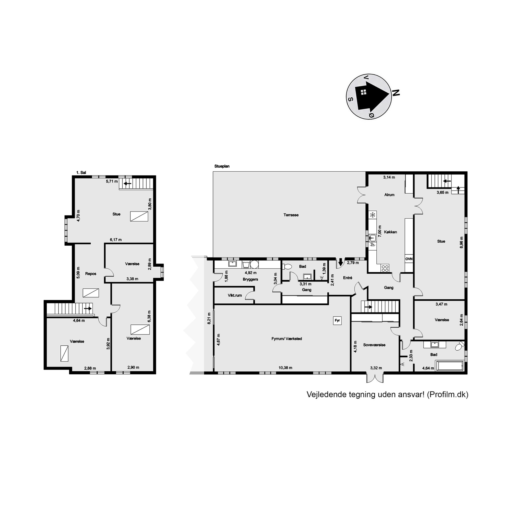 Plantegninger billede af Åstorpvej 53, 6093 Sjølund
