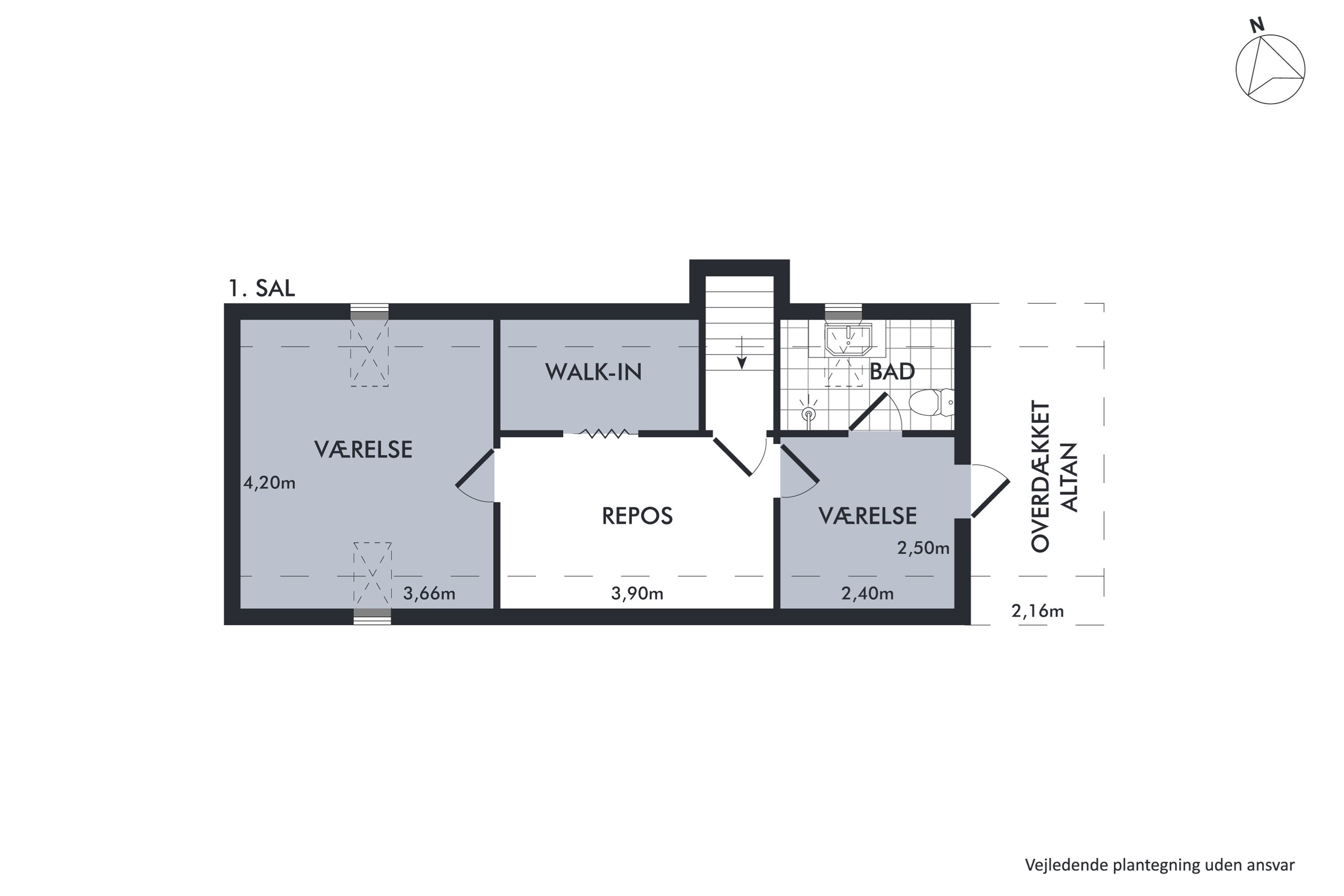 Plantegninger billede af Bjerrevej 317, Bjerre, 8783 Hornsyld