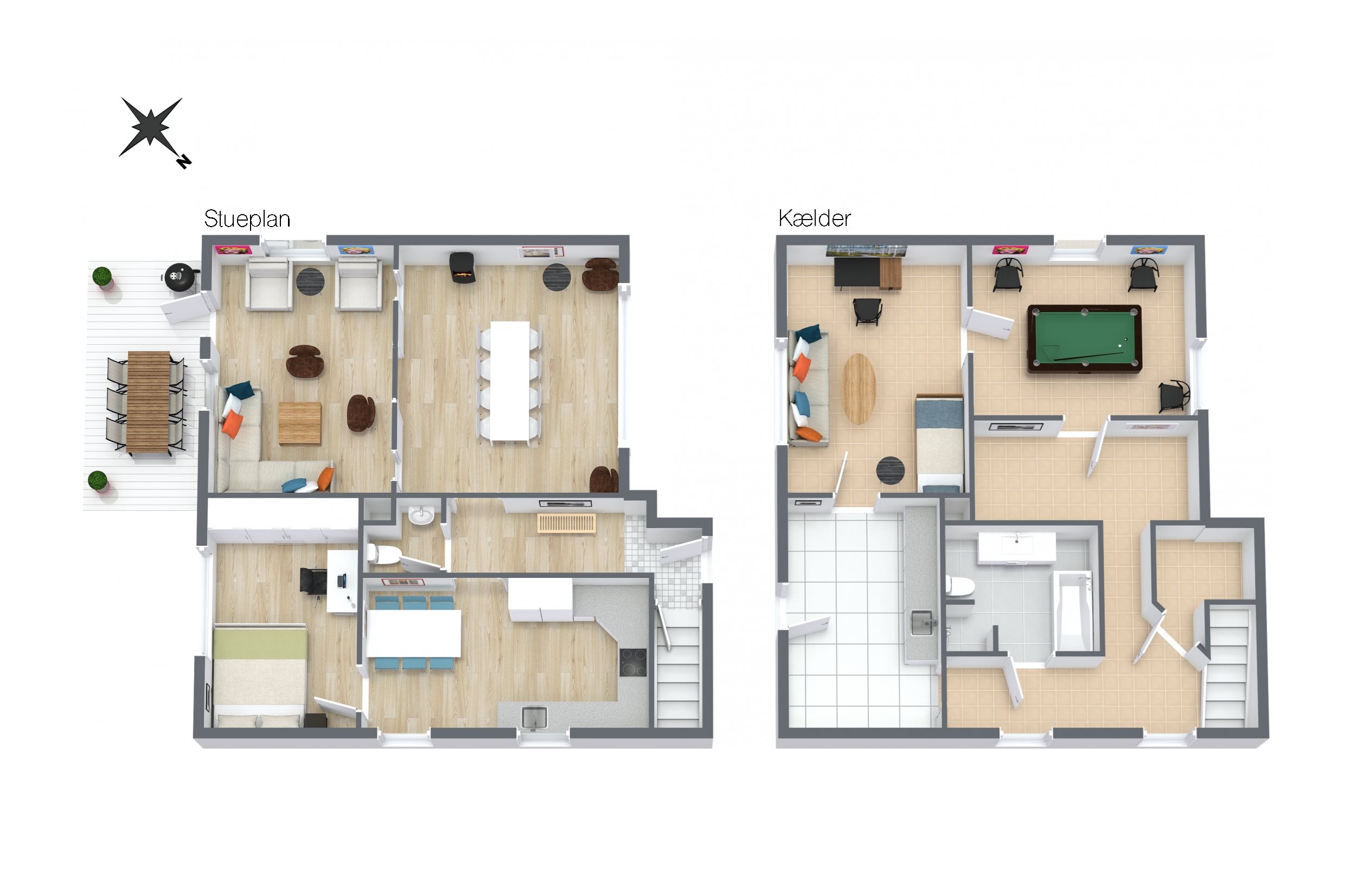 Plantegninger billede af Møllehus Alle 45, 9900 Frederikshavn