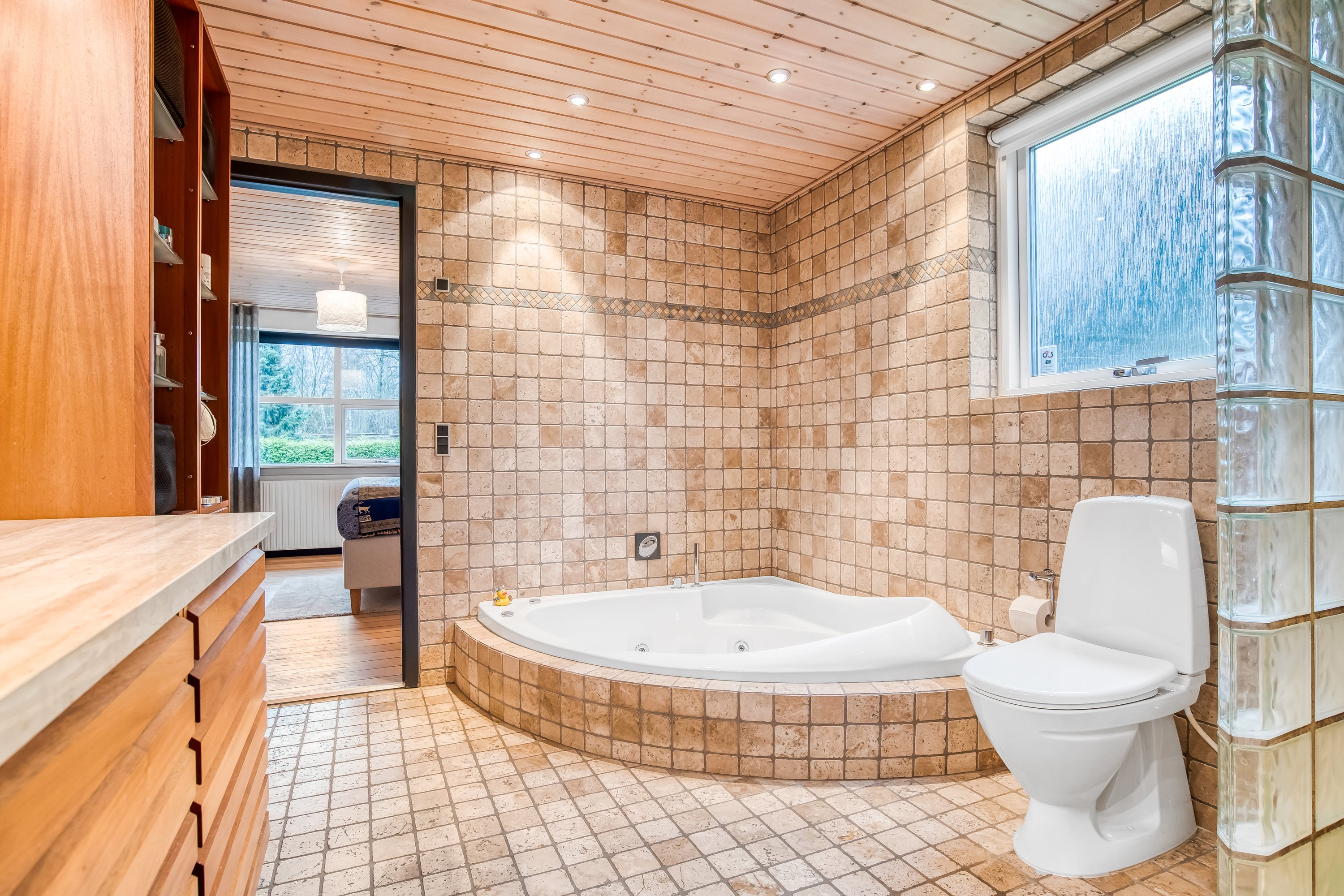 Fremhævet badeværelse billede i fuldskærmstilstand. Billede af Smedegårdvej 11, Tvis, 7500 Holstebro