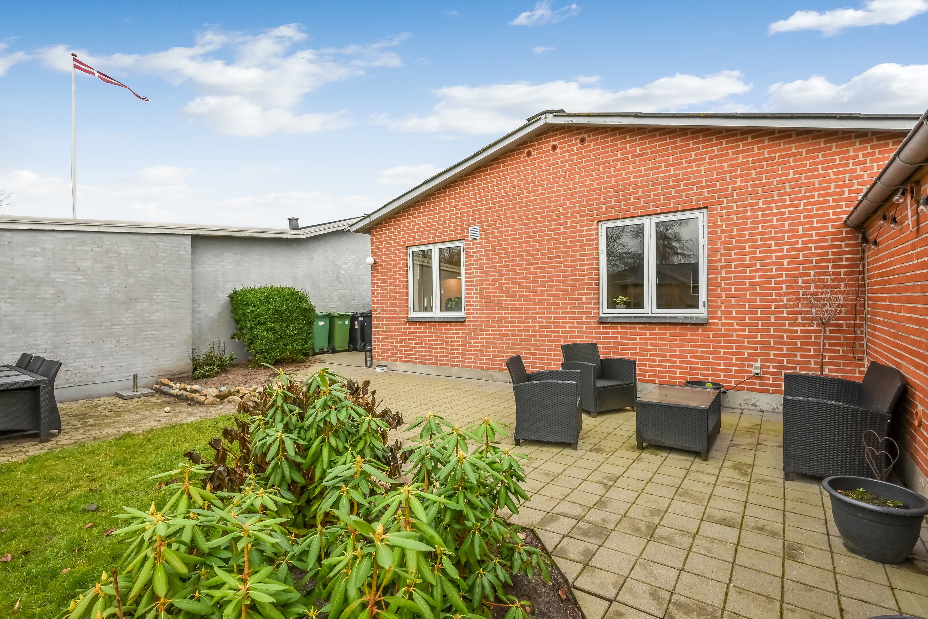 Fremhævet terrasse billede i fuldskærmstilstand. Billede af Mejdalvej 53, 7500 Holstebro