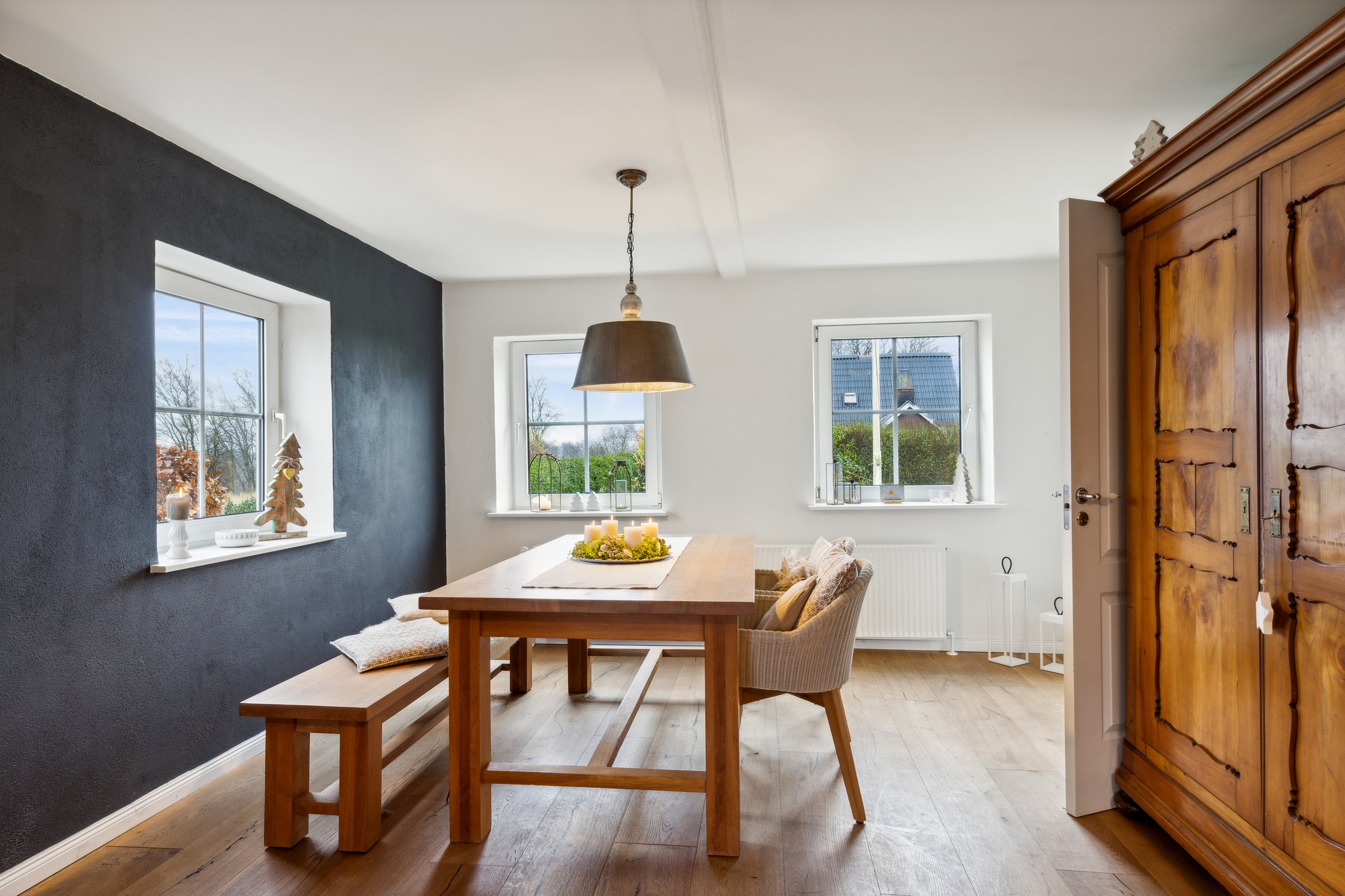 Fremhævet stue billede i fuldskærmstilstand. Billede af Fjordvejen 129, Bækken, 6300 Gråsten