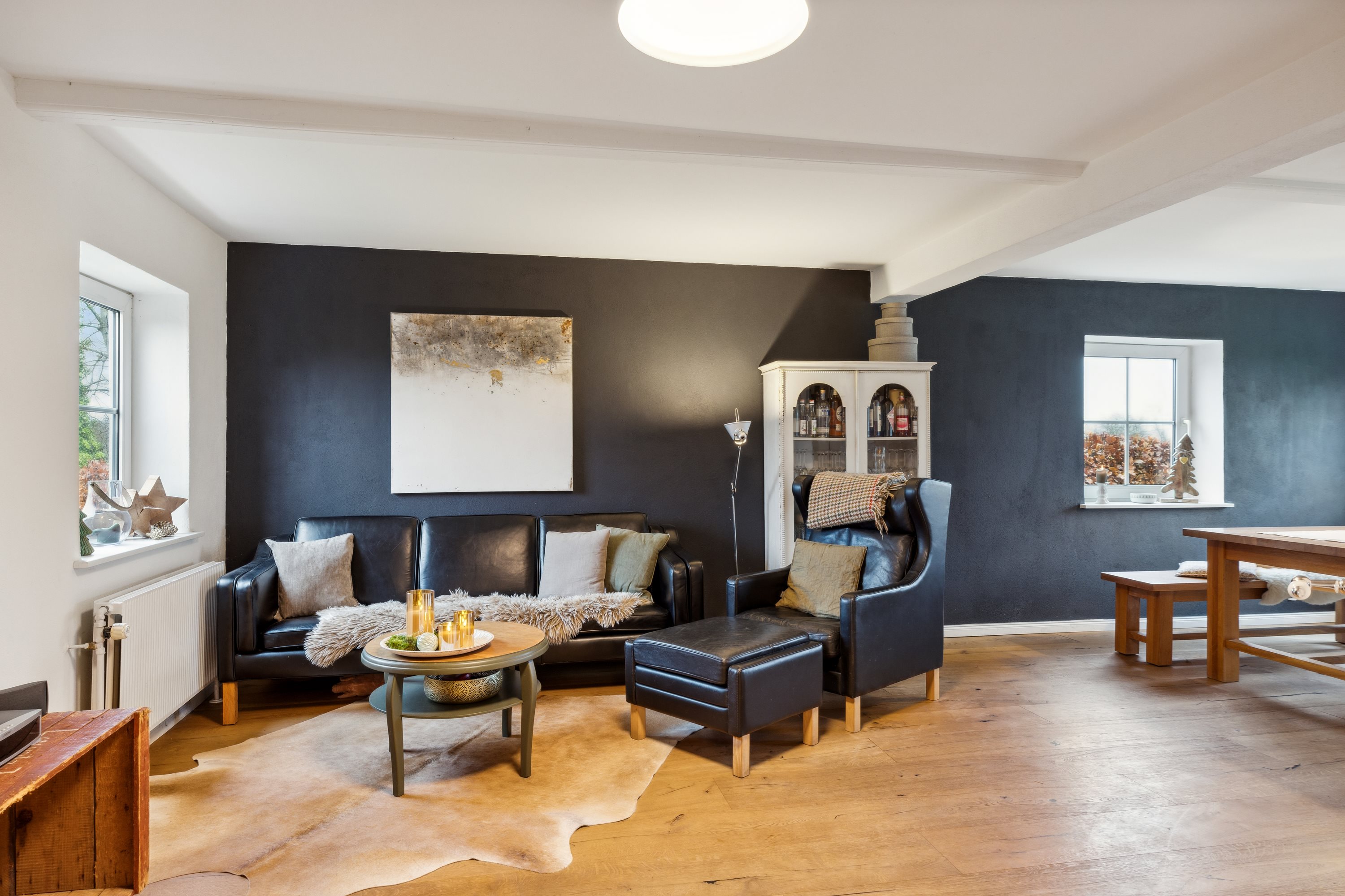 Fremhævet stue billede i fuldskærmstilstand. Billede af Fjordvejen 129, Bækken, 6300 Gråsten