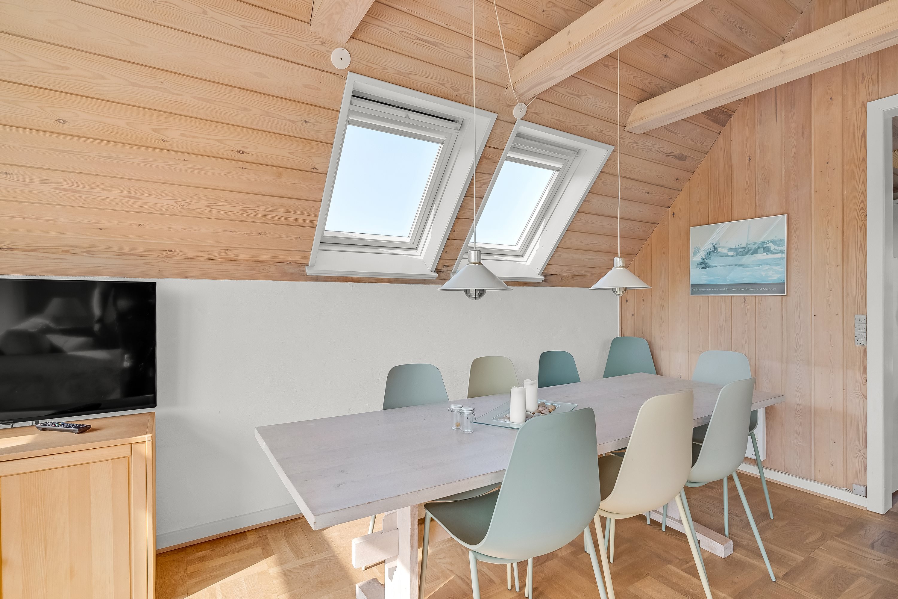 Fremhævet spisestue billede i fuldskærmstilstand. Billede af Lodbergsvej 141, Søndervig, 6950 Ringkøbing