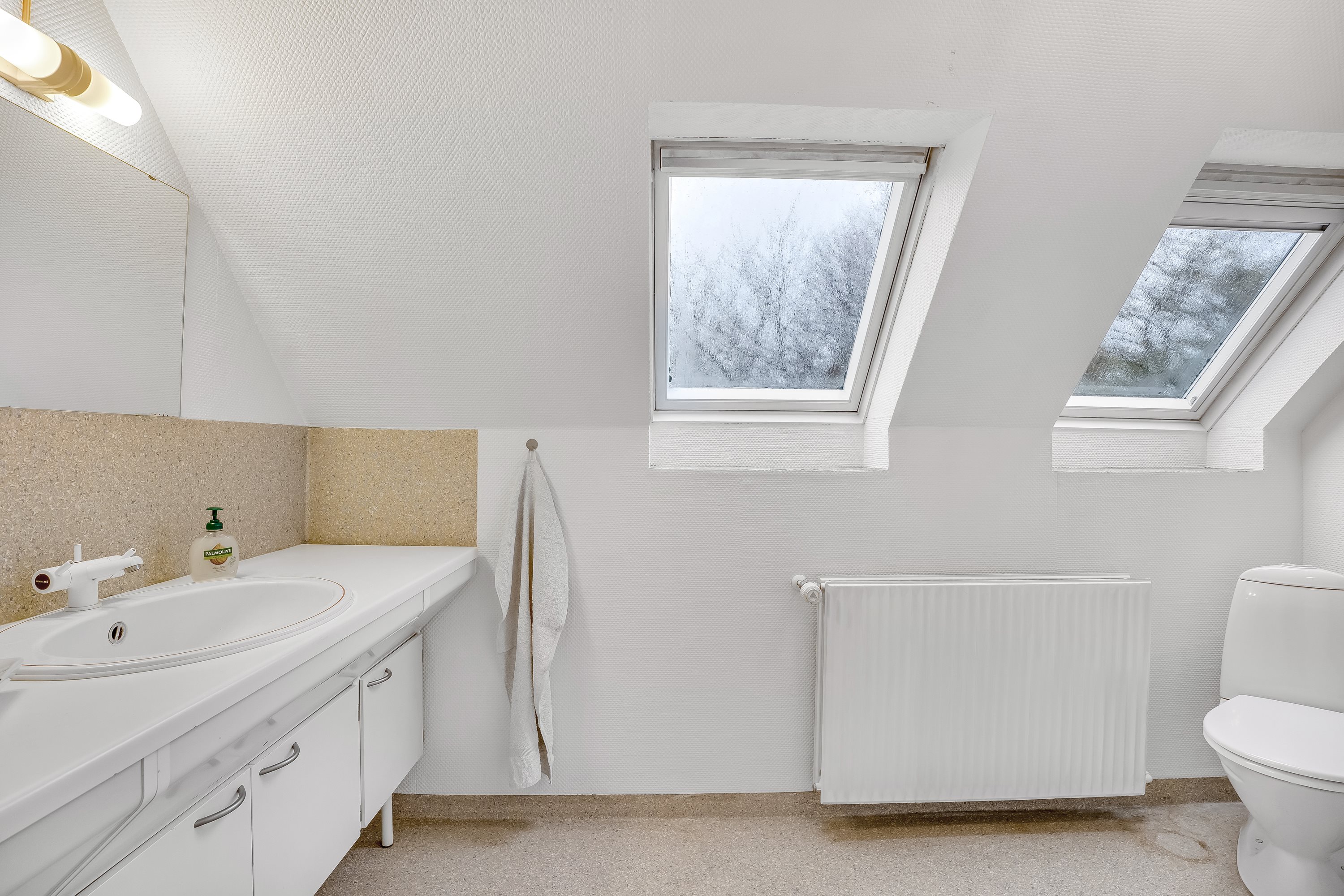 Fremhævet badeværelse billede i fuldskærmstilstand. Billede af Højevej 2, 4913 Horslunde