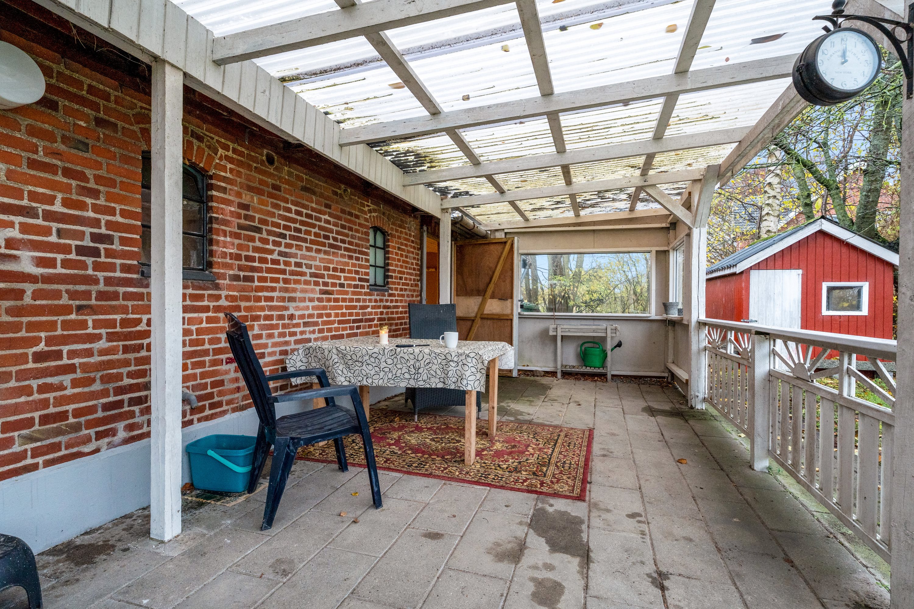 Fremhævet terrasse billede i fuldskærmstilstand. Billede af Højevej 2, 4913 Horslunde