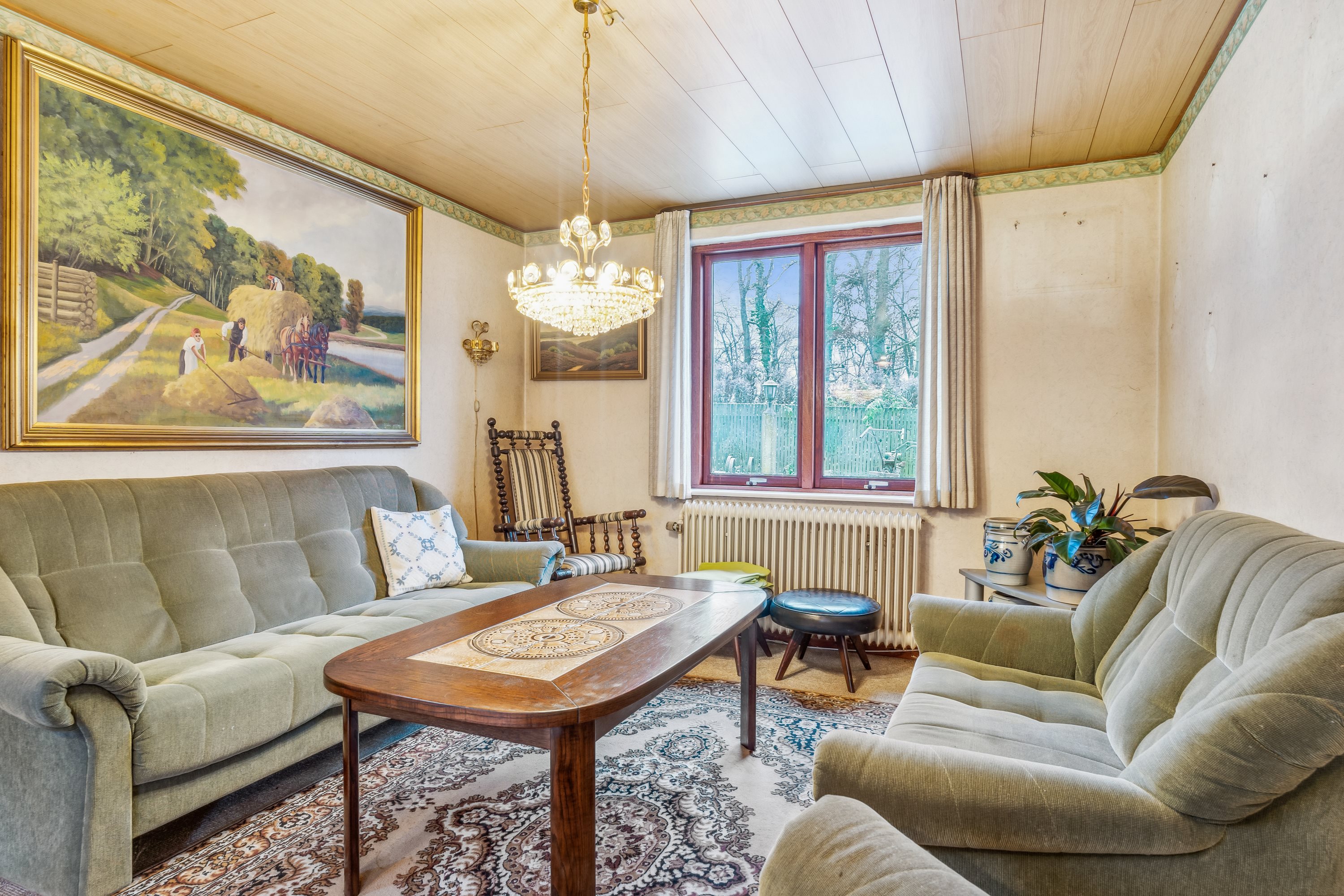 Fremhævet stue billede i fuldskærmstilstand. Billede af Egebjergvej 102, Hansted, 8700 Horsens