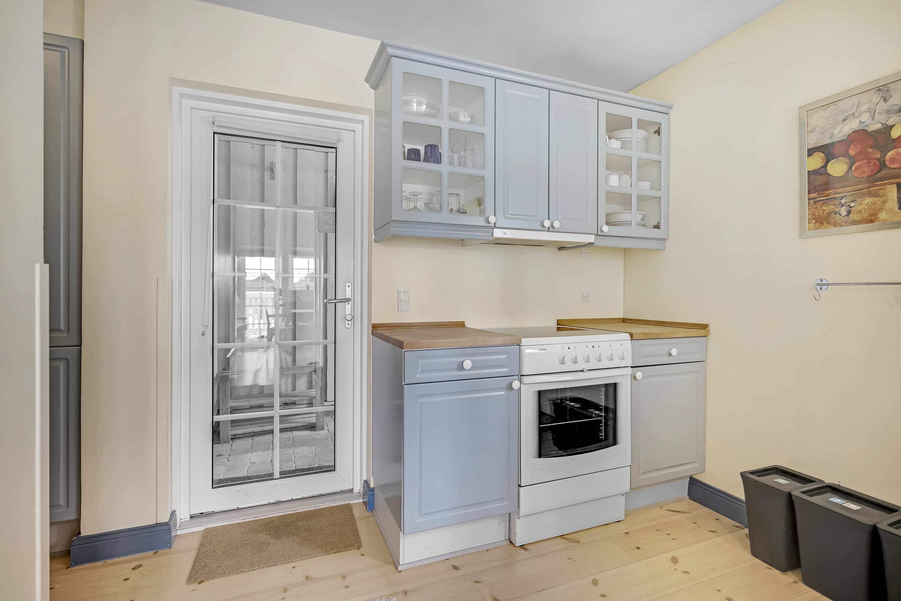 Fremhævet køkken billede i fuldskærmstilstand. Billede af Badevej 20B, 4., Søndervig, 6950 Ringkøbing