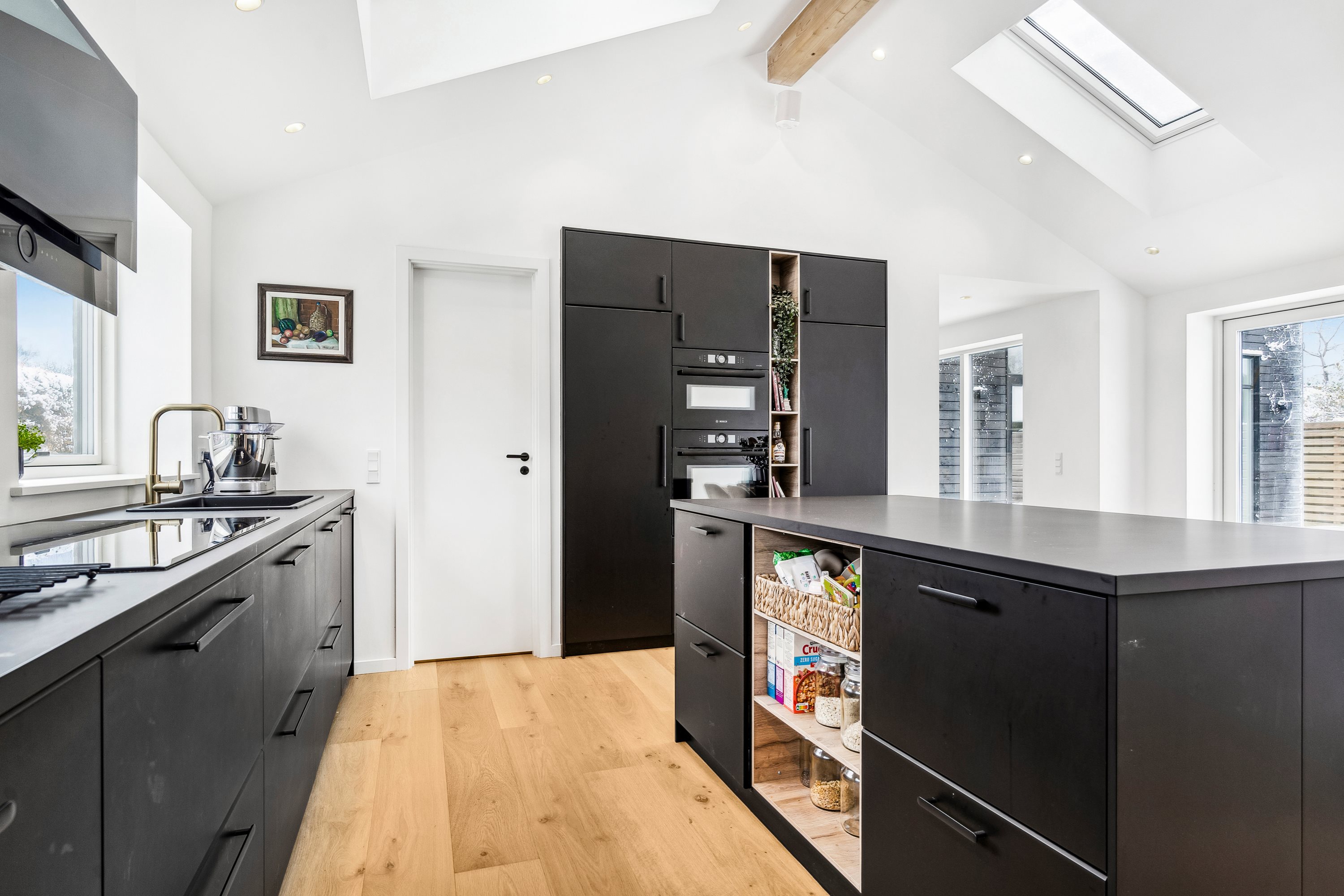 Miniaturebillede 2: køkken. Billede af Åvænget 9, Niverød, 2990 Nivå