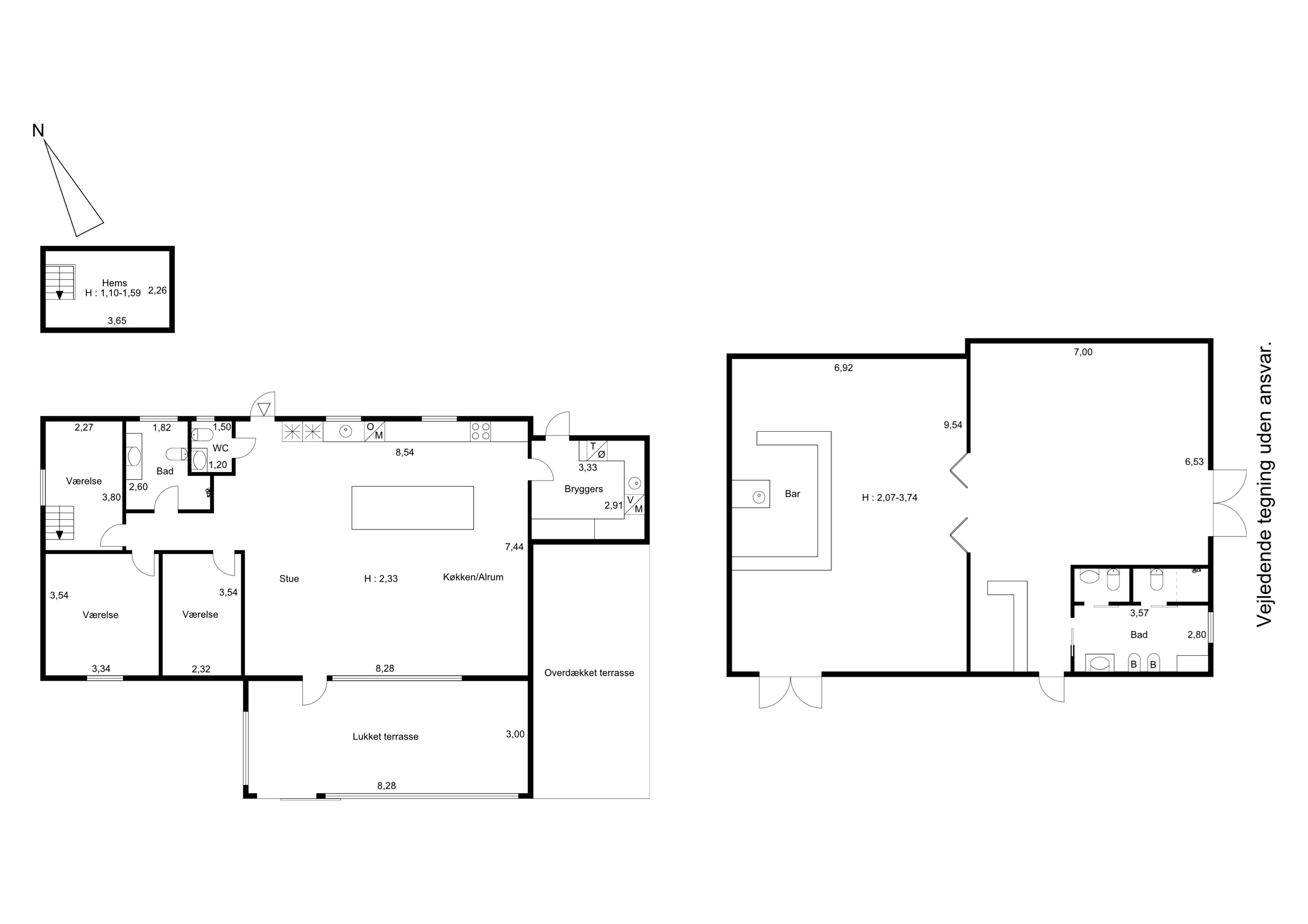 Plantegninger billede af Langelandsvej 24, 5800 Nyborg
