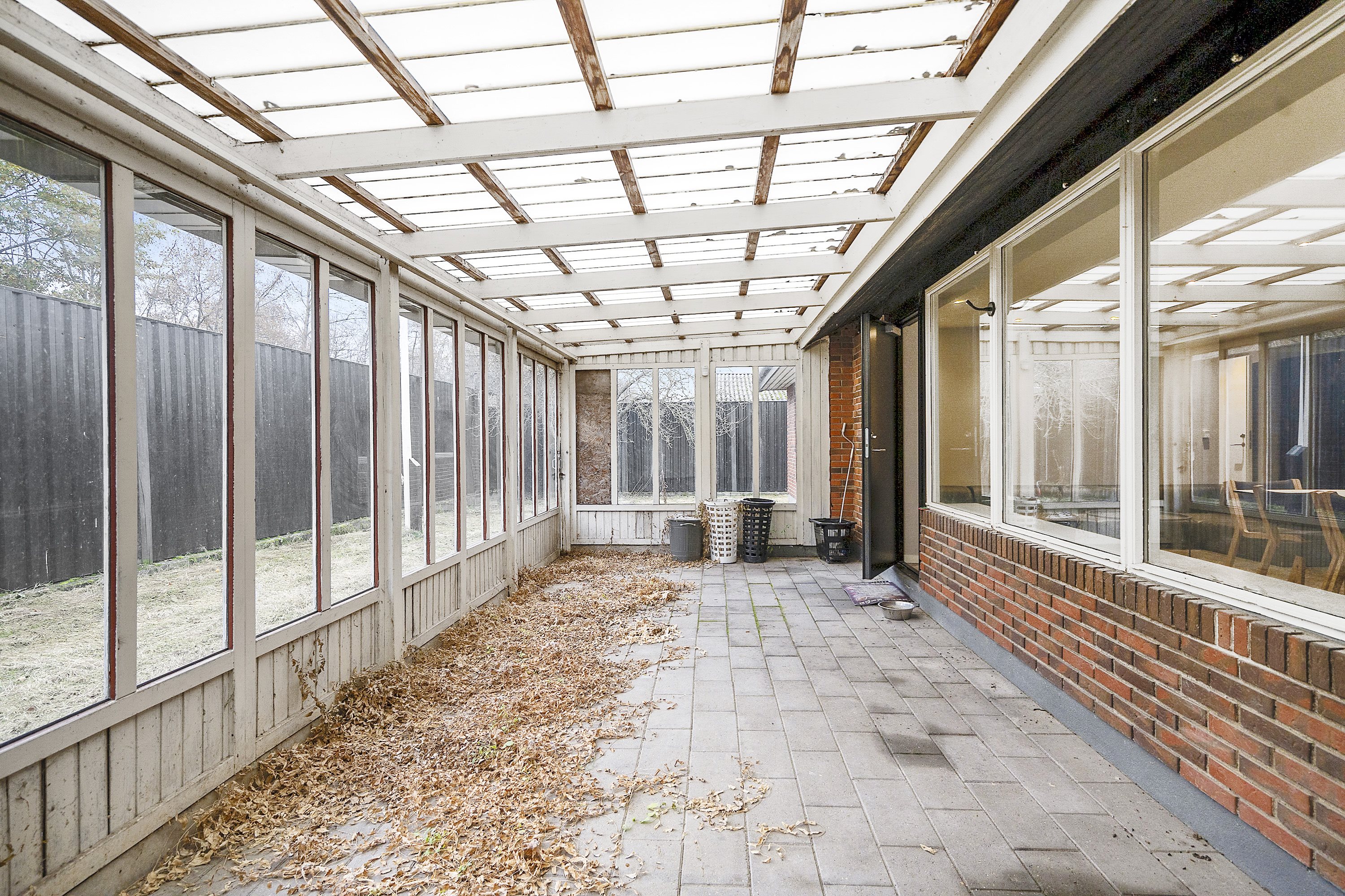 Fremhævet overdækket terrasse billede i fuldskærmstilstand. Billede af Langelandsvej 24, 5800 Nyborg