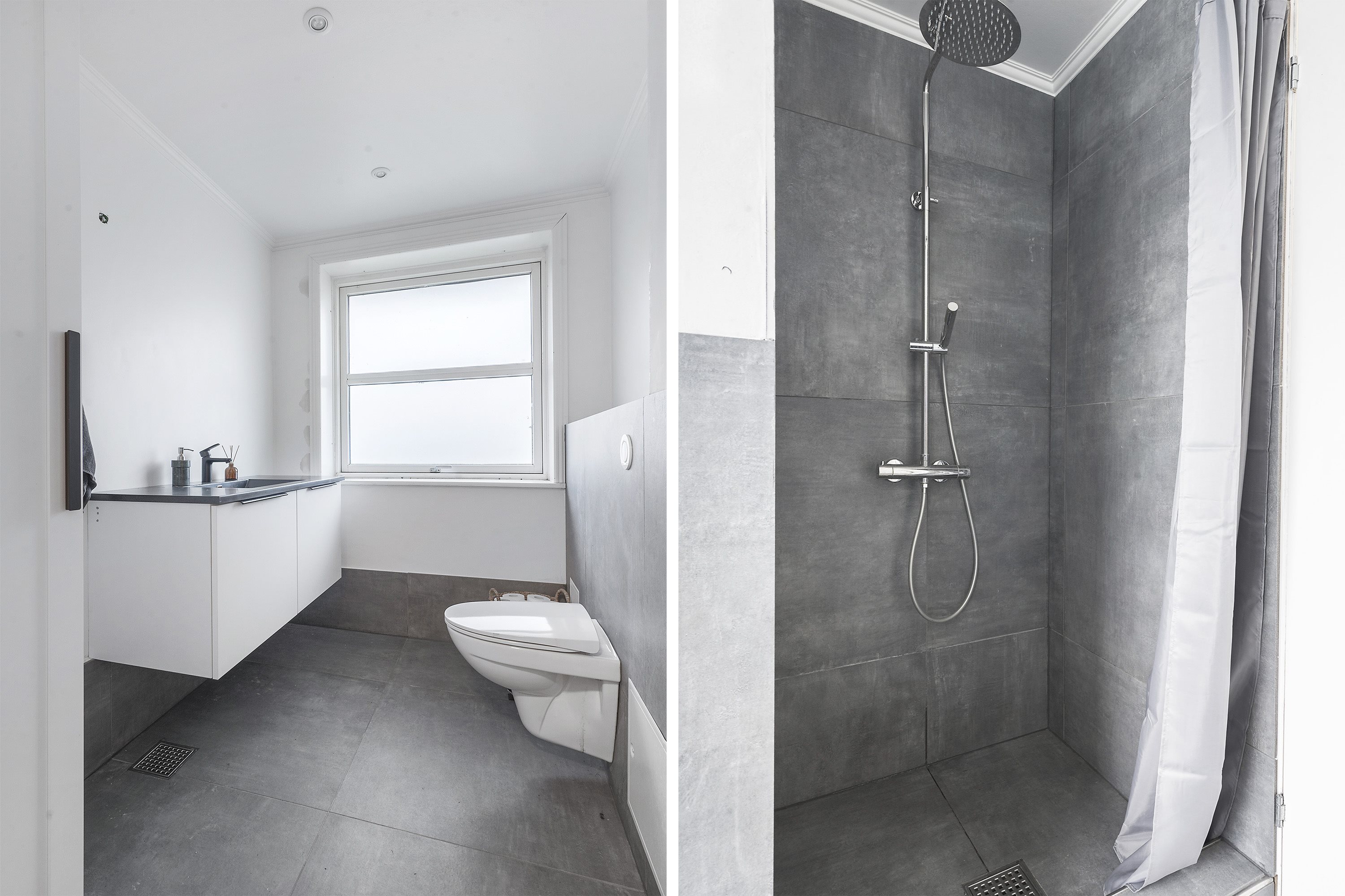 Fremhævet badeværelse billede i fuldskærmstilstand. Billede af Langelandsvej 24, 5800 Nyborg