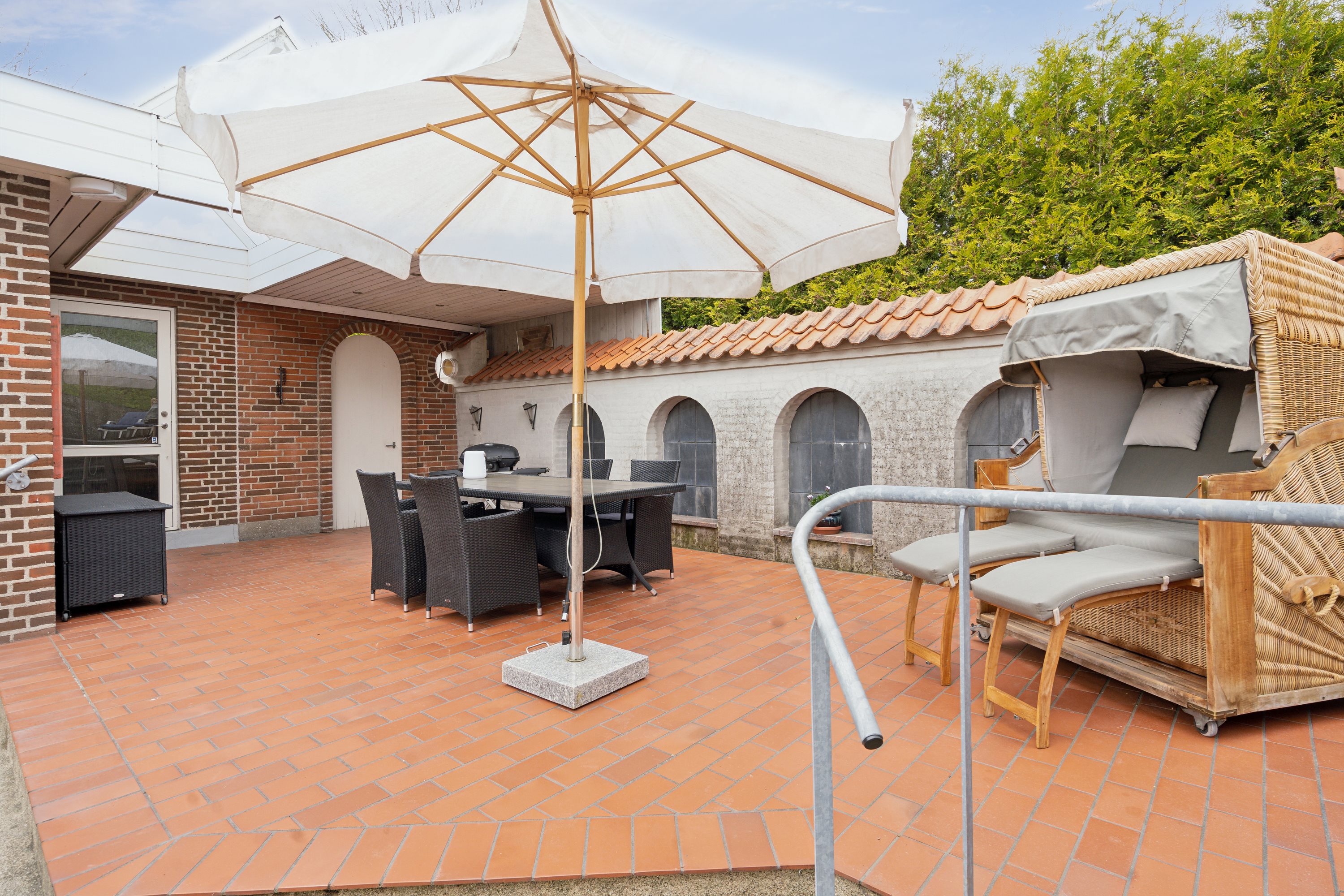 Fremhævet terrasse billede i fuldskærmstilstand. Billede af Nyborgvej 510, 5881 Skårup Fyn