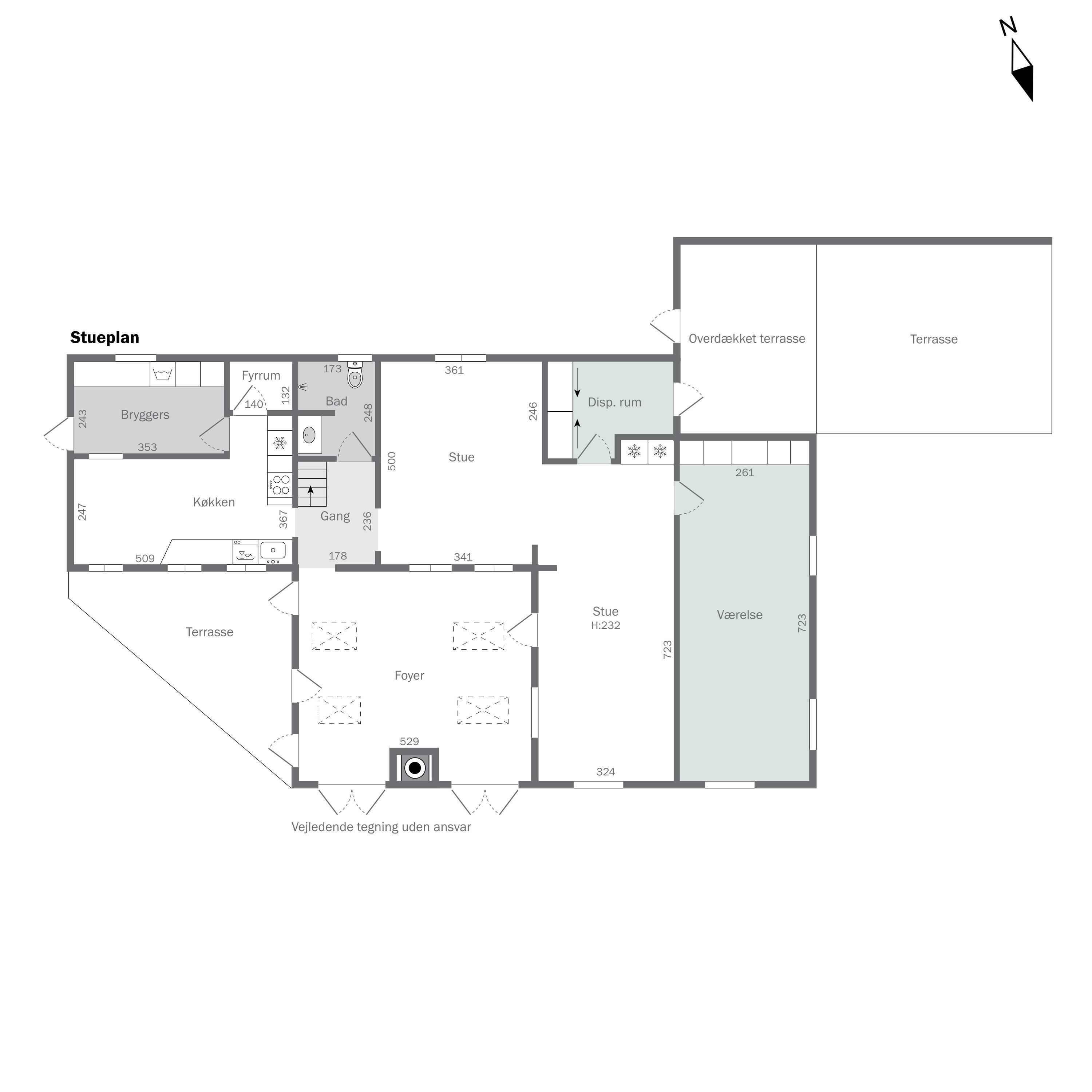 Plantegninger billede af Nyborgvej 510, 5881 Skårup Fyn