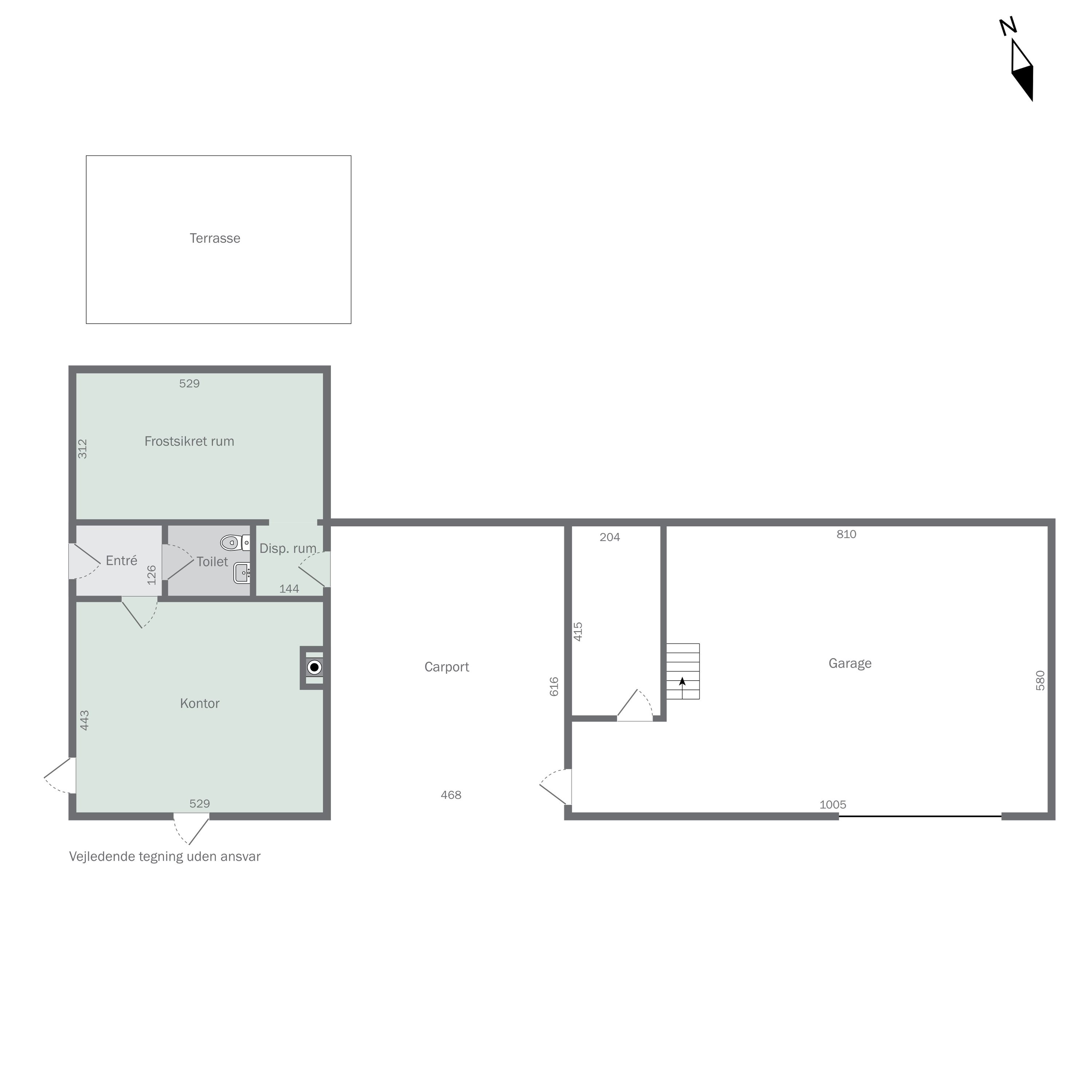 Plantegninger billede af Nyborgvej 510, 5881 Skårup Fyn