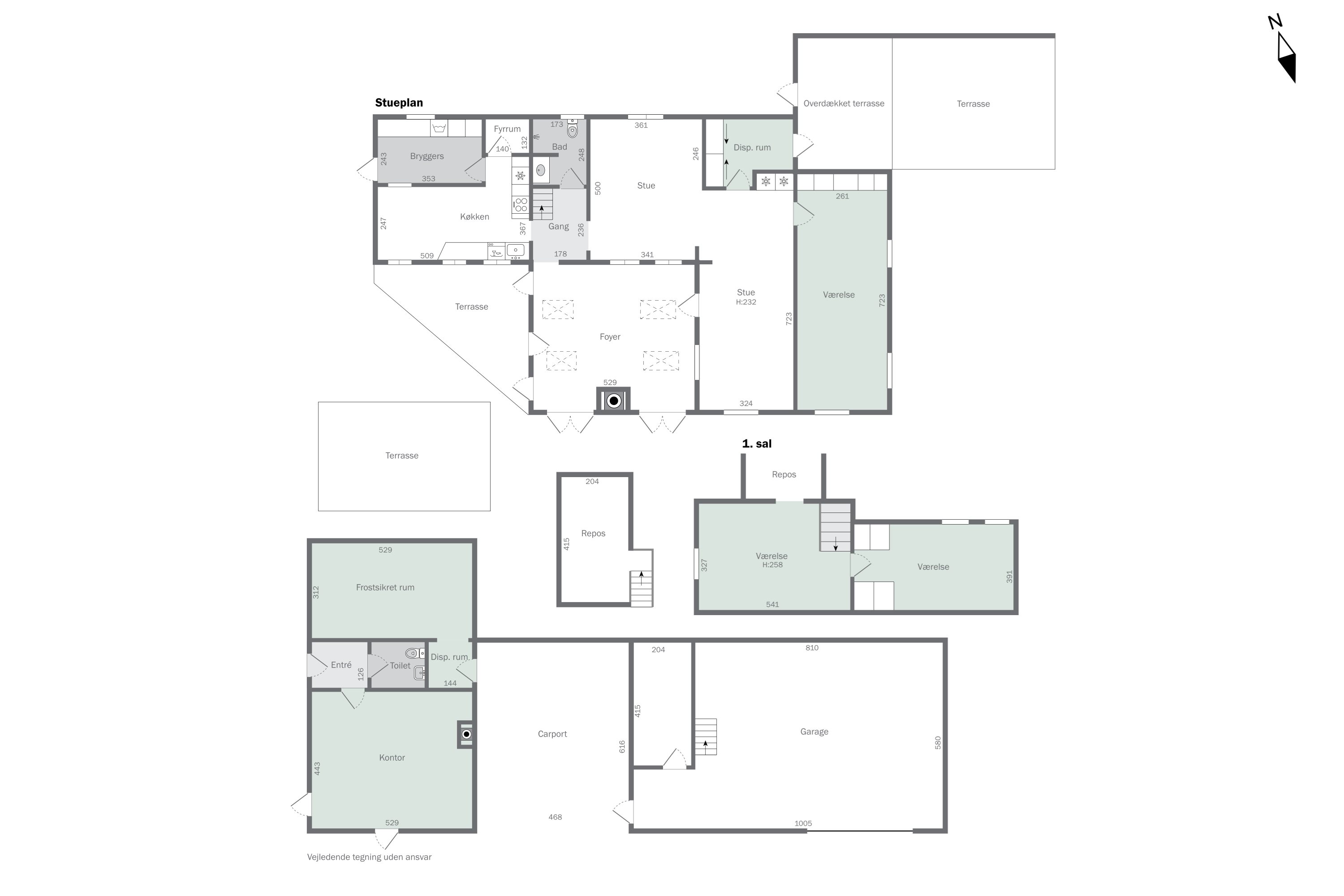 Plantegninger billede af Nyborgvej 510, 5881 Skårup Fyn