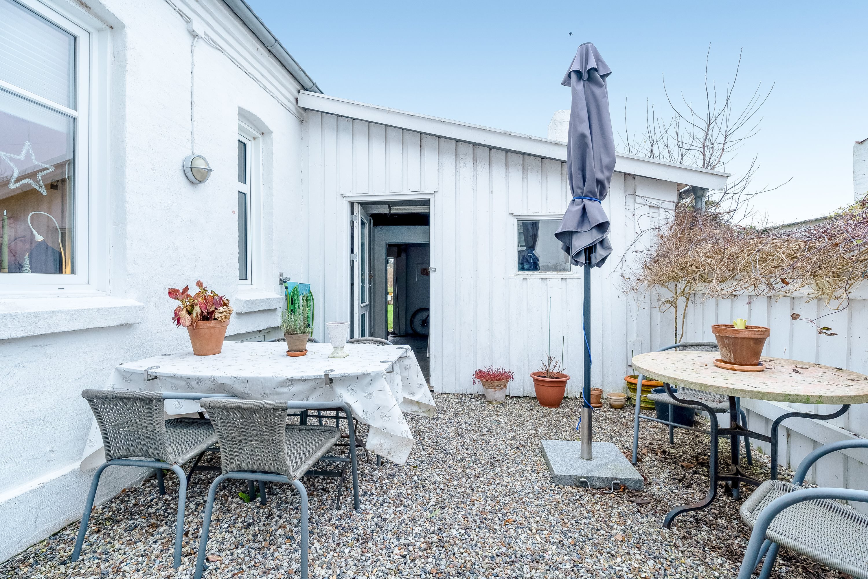 Fremhævet terrasse billede i fuldskærmstilstand. Billede af Hovedgaden 40, 4920 Søllested