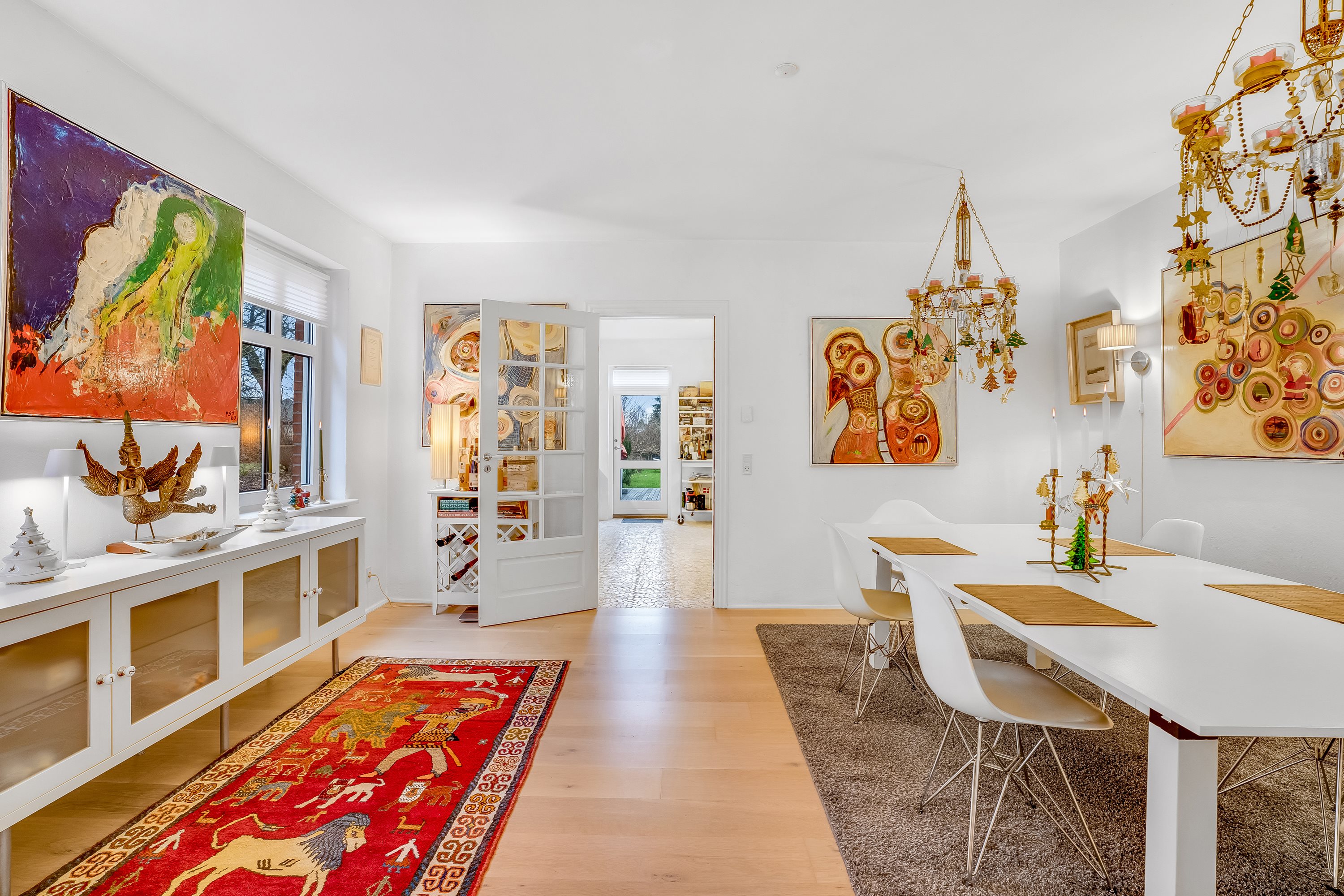 Fremhævet stue billede i fuldskærmstilstand. Billede af Hovedgaden 40, 4920 Søllested