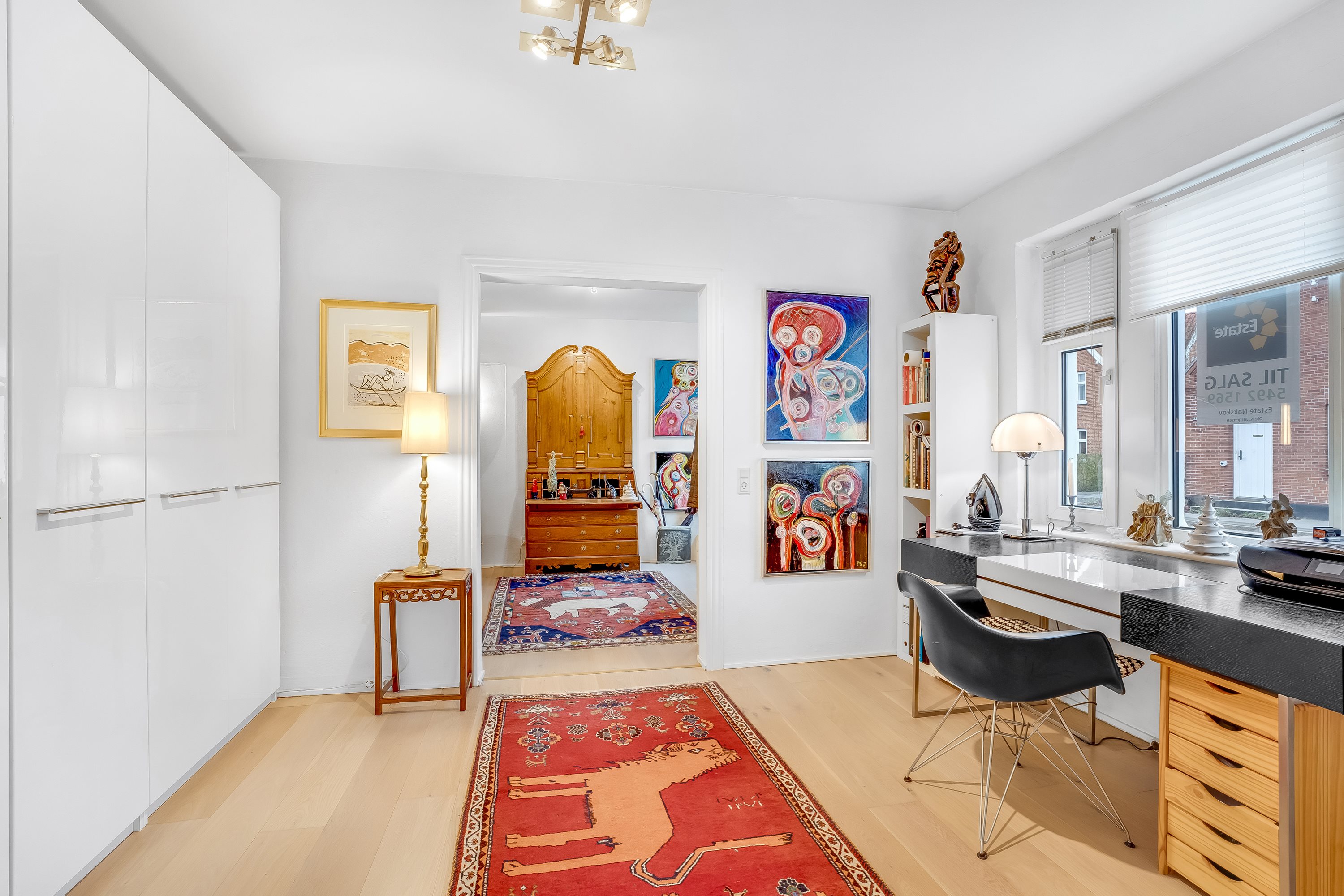 Fremhævet stue billede i fuldskærmstilstand. Billede af Hovedgaden 40, 4920 Søllested