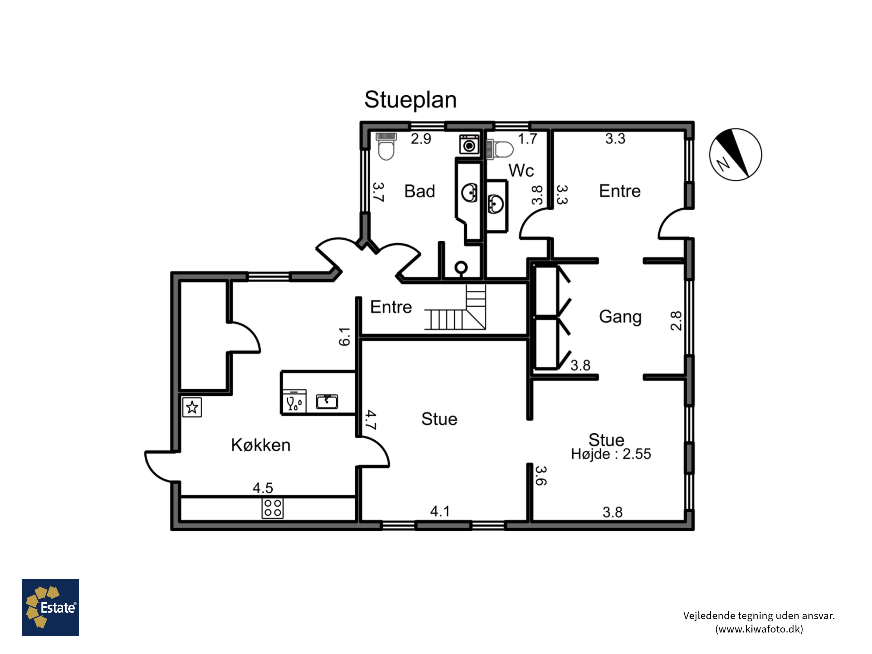 Plantegninger billede af Hovedgaden 40, 4920 Søllested