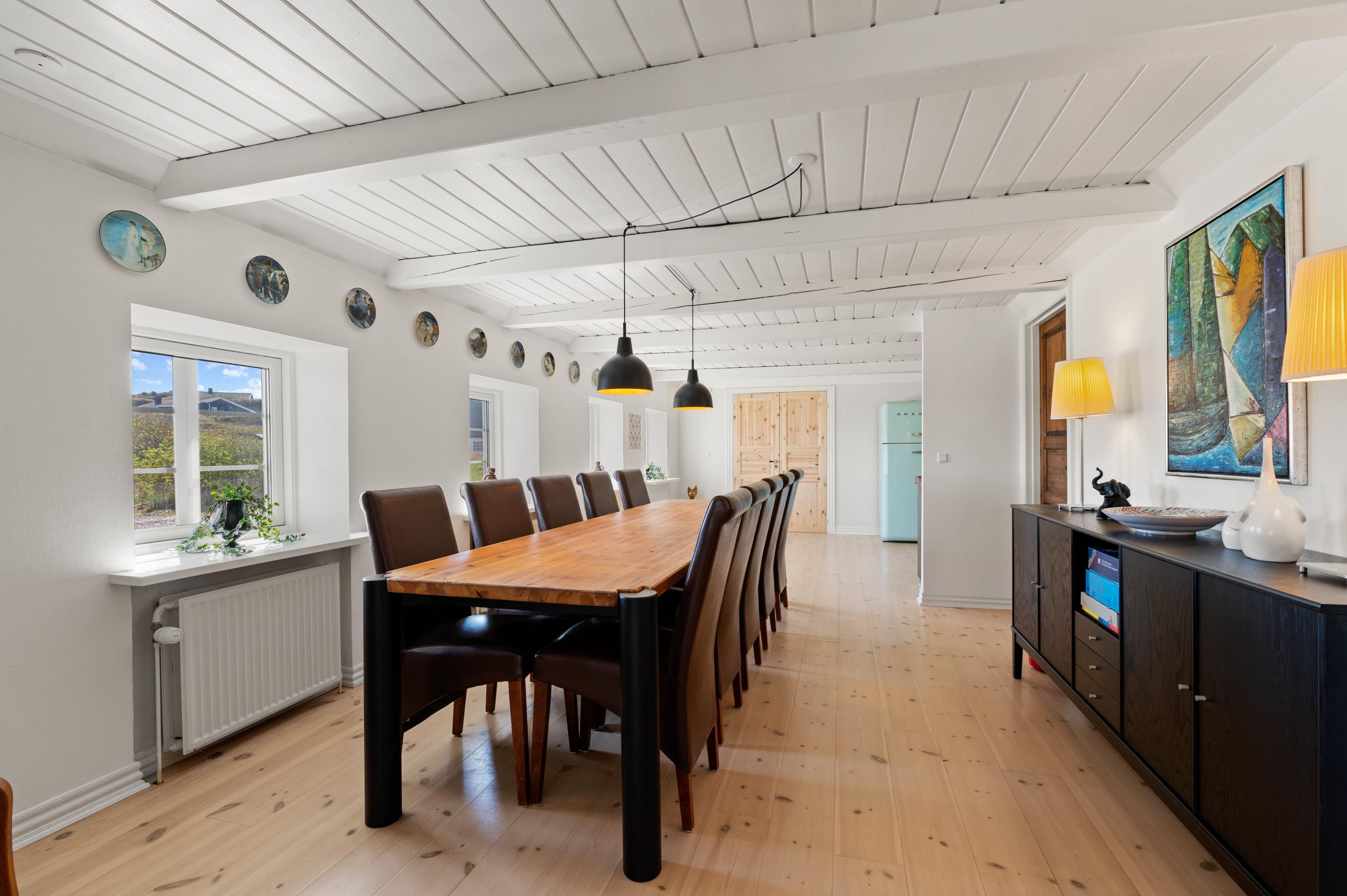 Fremhævet spisestue billede i fuldskærmstilstand. Billede af Houvig Klitvej 55, Houvig, 6950 Ringkøbing