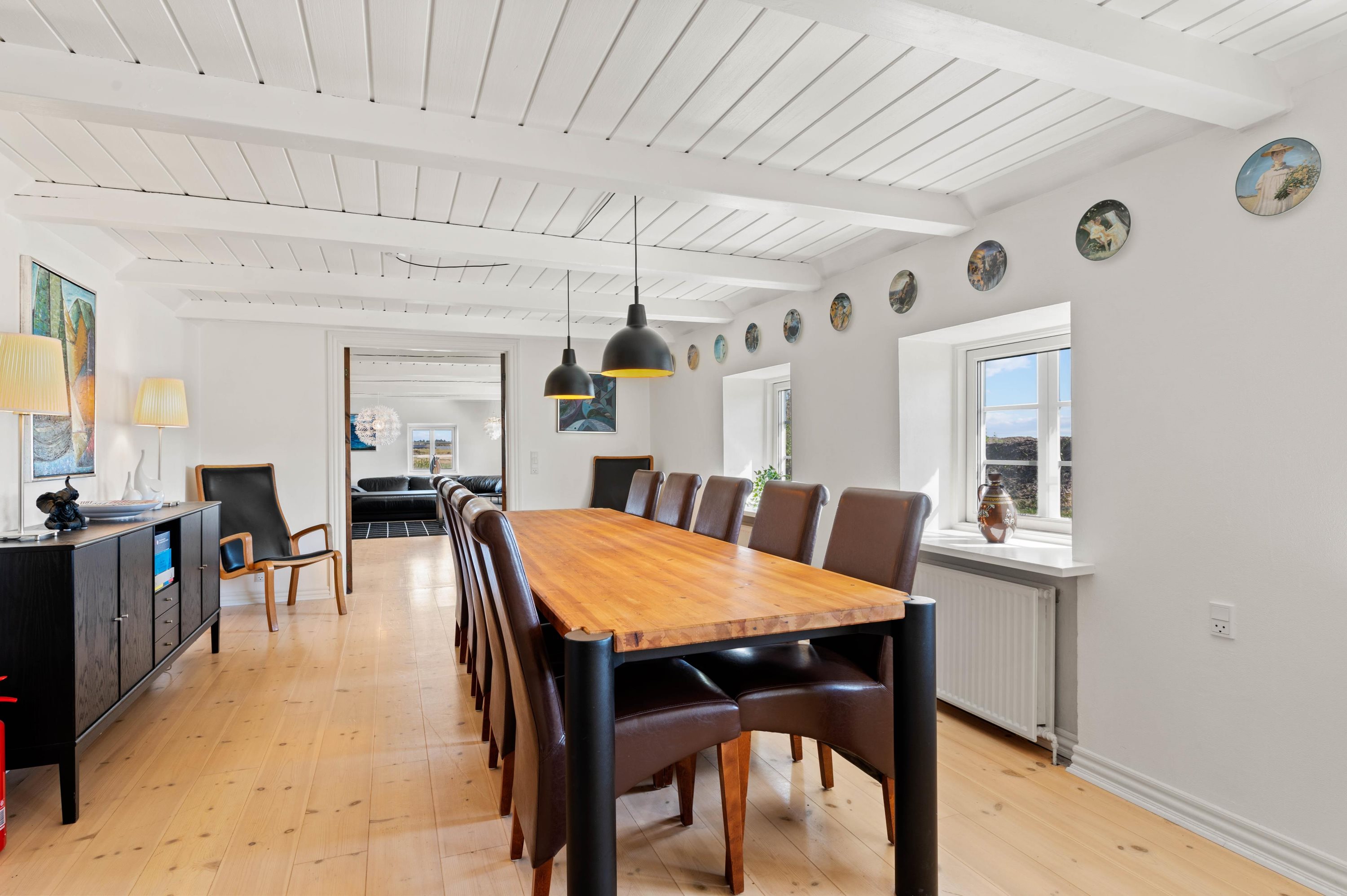 Fremhævet spisestue billede i fuldskærmstilstand. Billede af Houvig Klitvej 55, Houvig, 6950 Ringkøbing