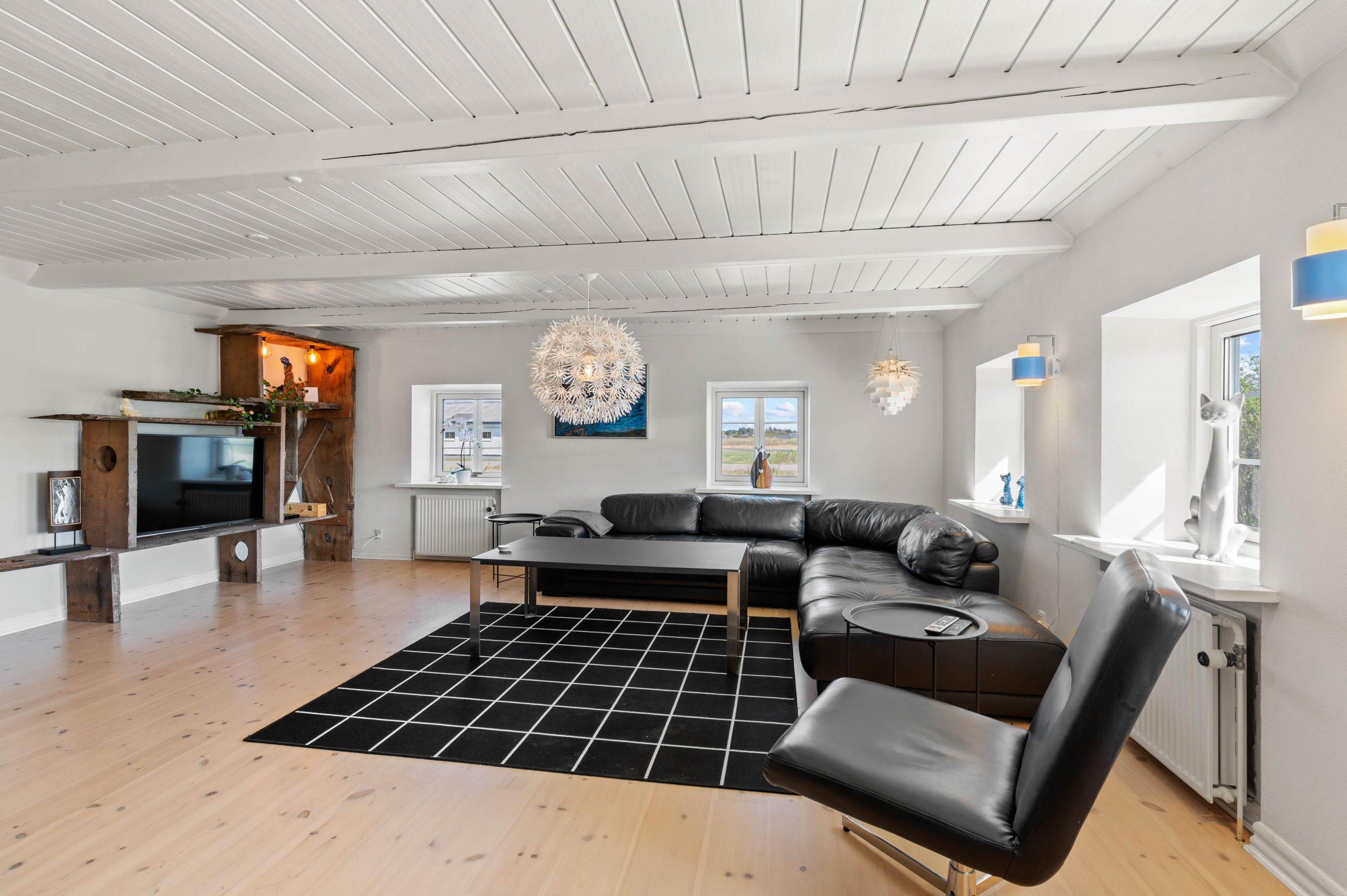 Fremhævet stue billede i fuldskærmstilstand. Billede af Houvig Klitvej 55, Houvig, 6950 Ringkøbing