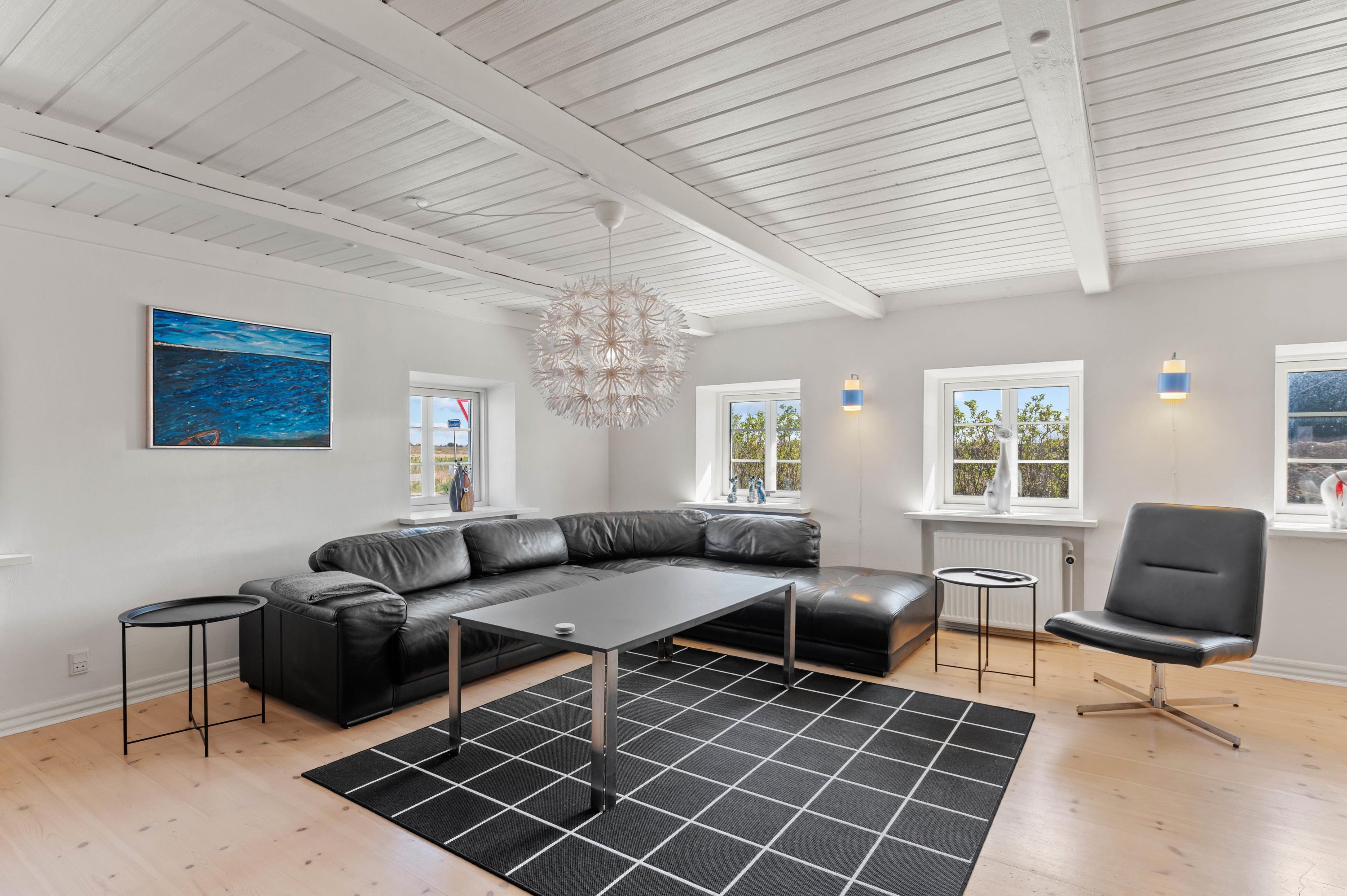 Fremhævet stue billede i fuldskærmstilstand. Billede af Houvig Klitvej 55, Houvig, 6950 Ringkøbing