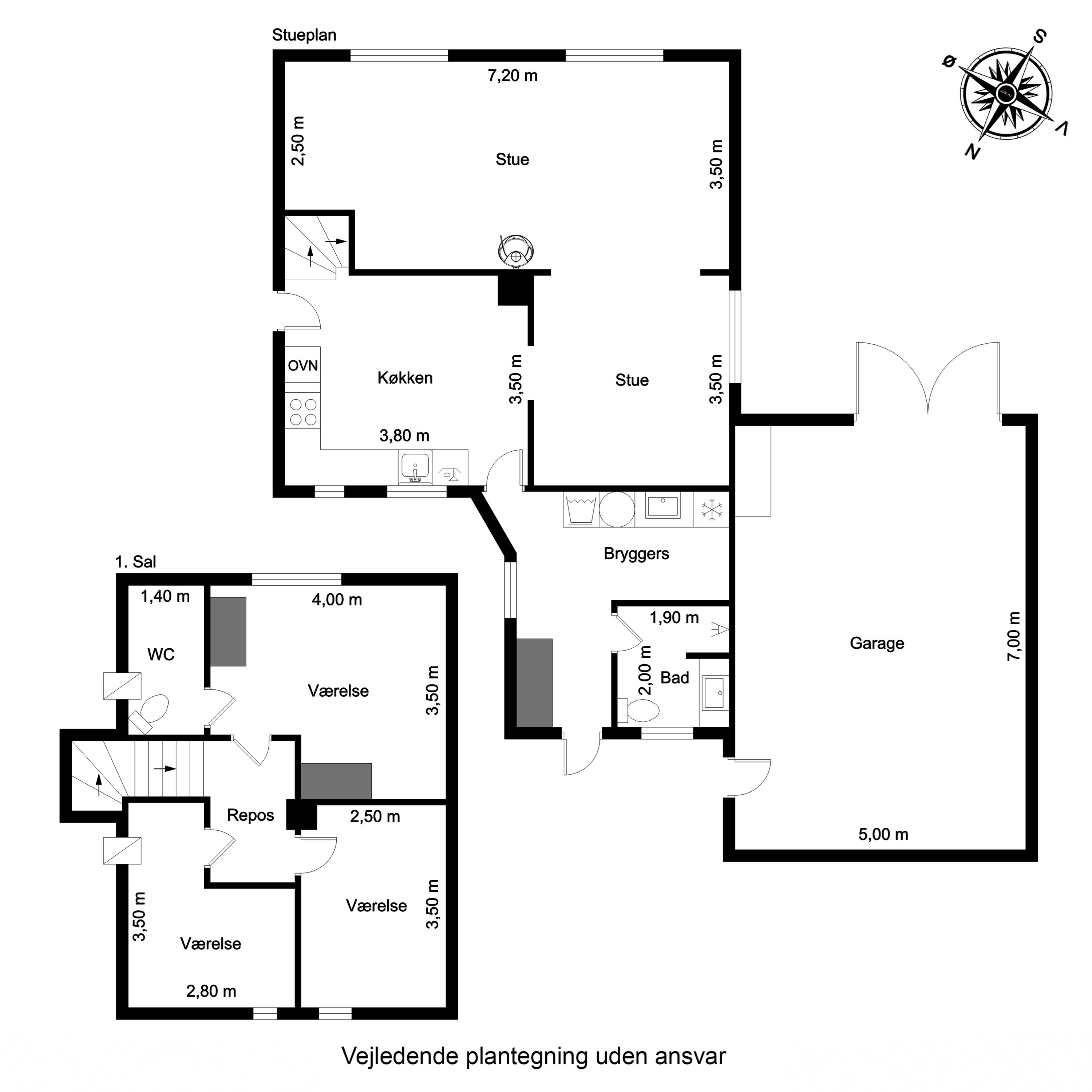 Plantegninger billede af Gammel Skårupvænge 23, 5700 Svendborg