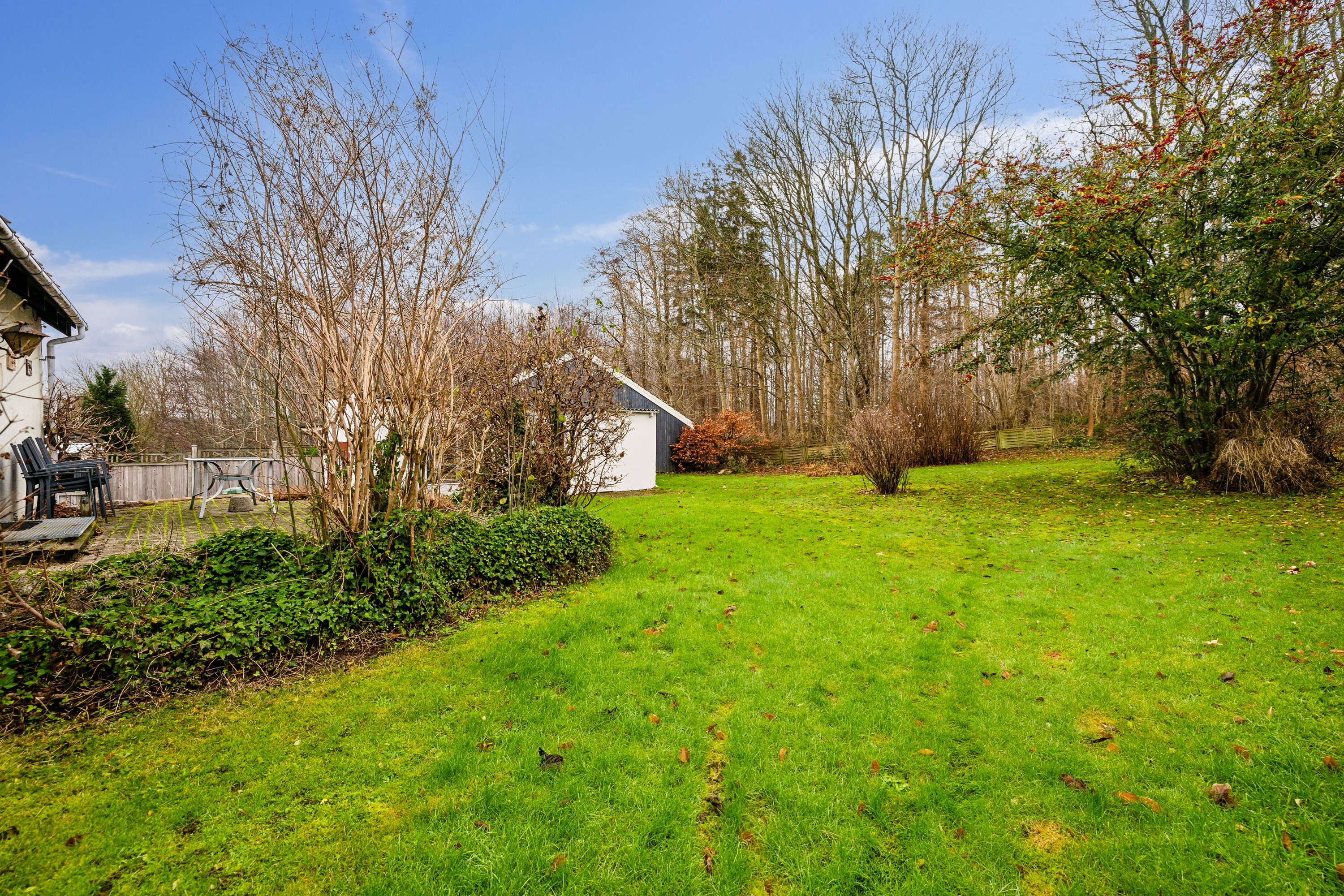 Fremhævet haven billede i fuldskærmstilstand. Billede af Lilleskovvej 24, Tommerup St, 5690 Tommerup